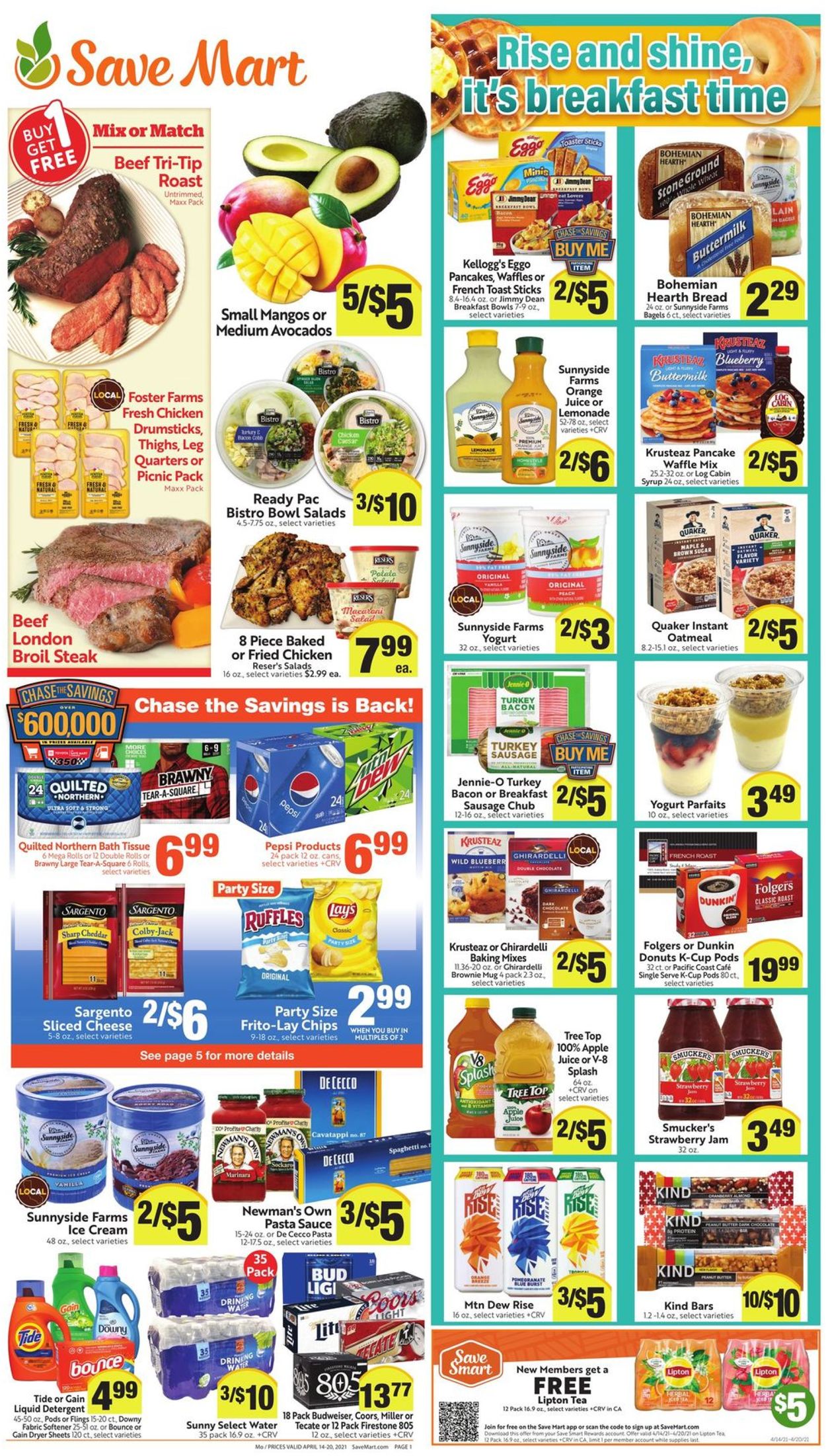 Catalogue Save Mart from 04/14/2021