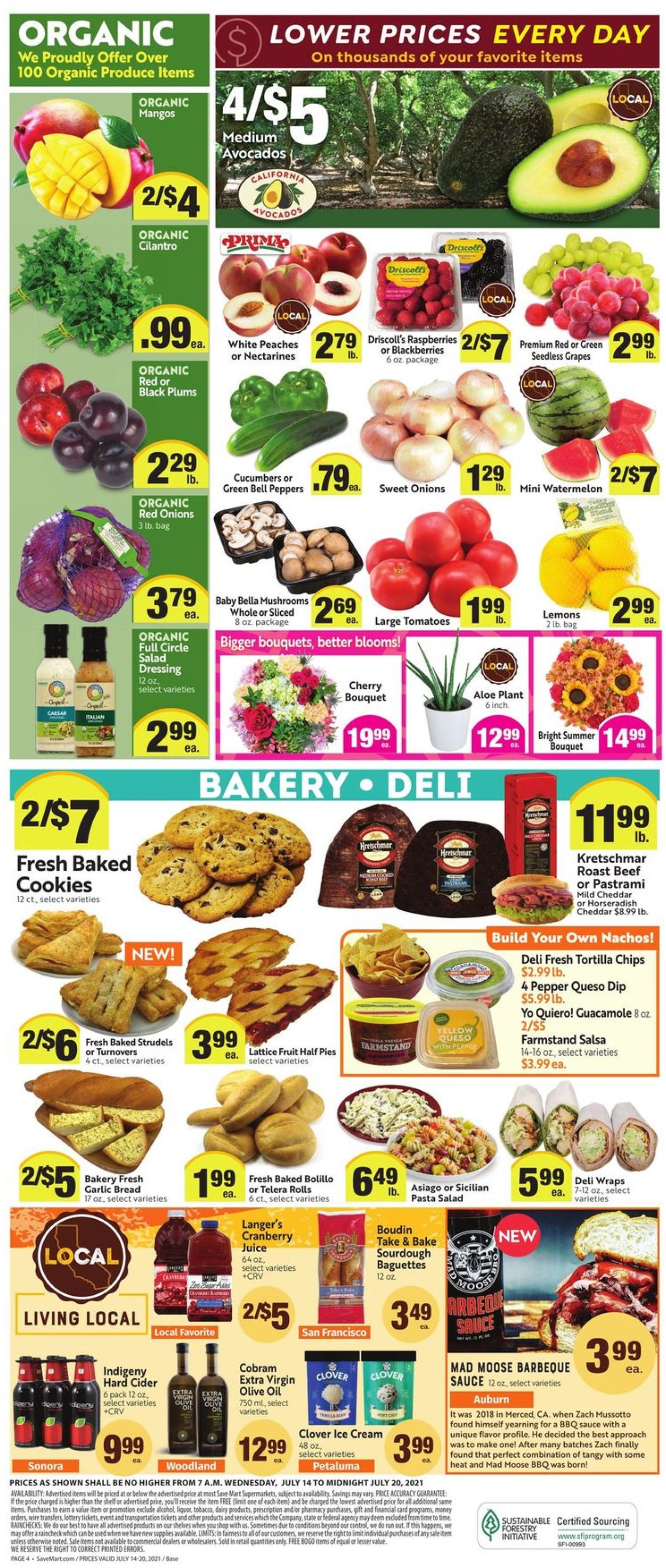 Catalogue Save Mart from 07/14/2021