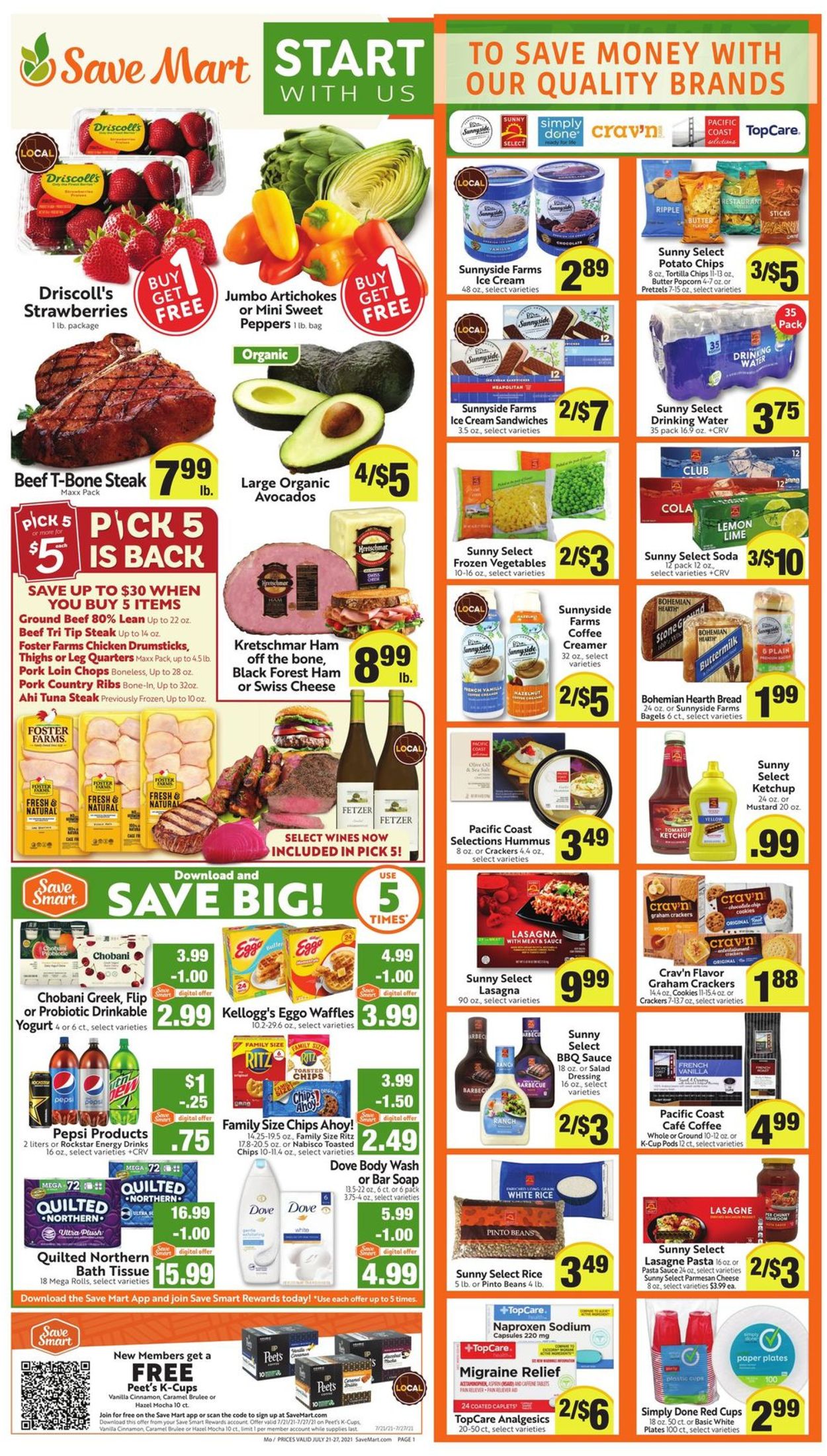 Catalogue Save Mart from 07/21/2021