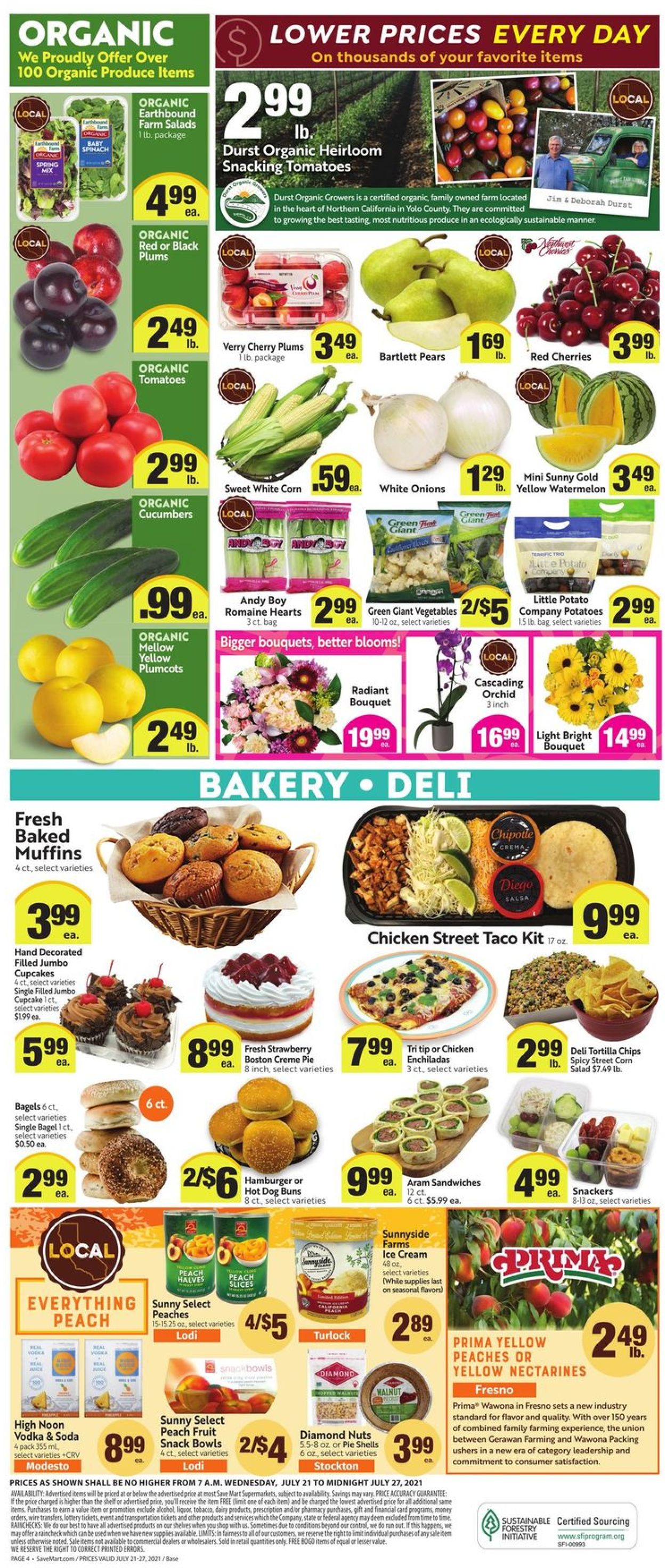 Catalogue Save Mart from 07/21/2021