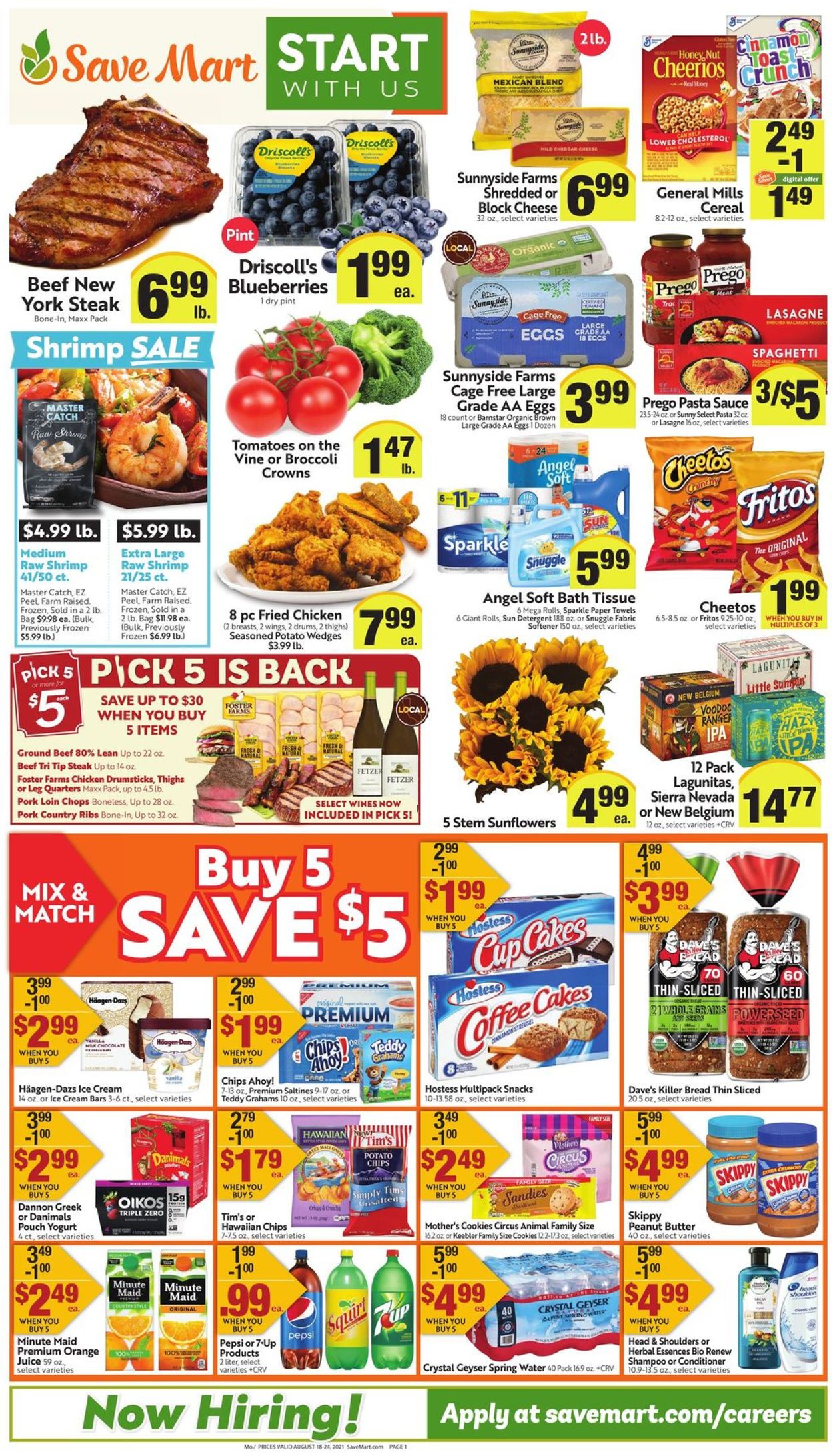 Catalogue Save Mart from 08/18/2021