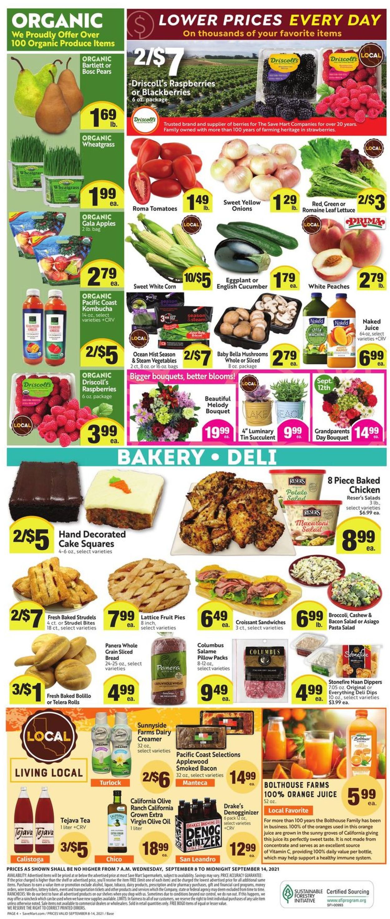 Catalogue Save Mart from 09/08/2021