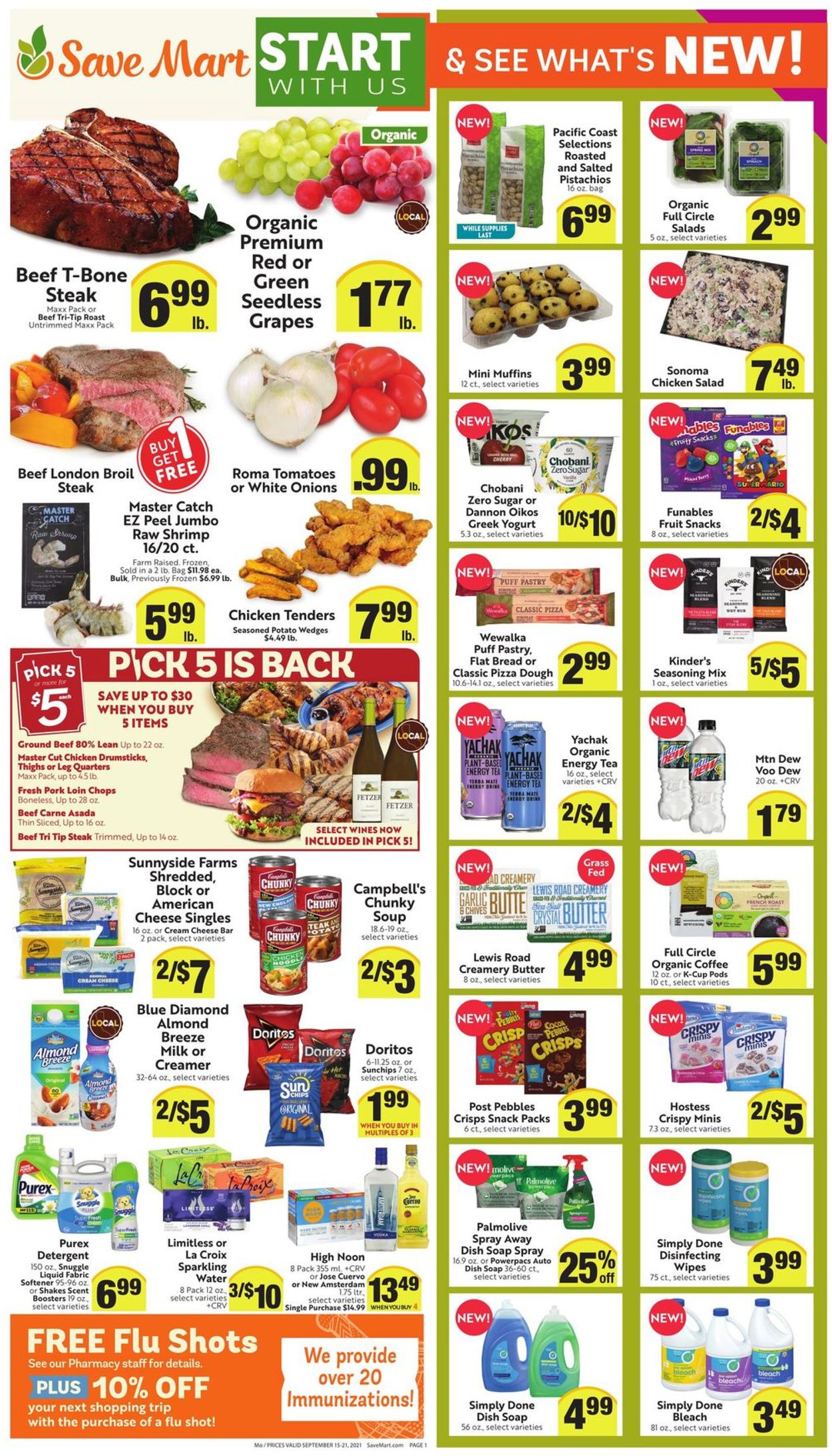 Catalogue Save Mart from 09/15/2021