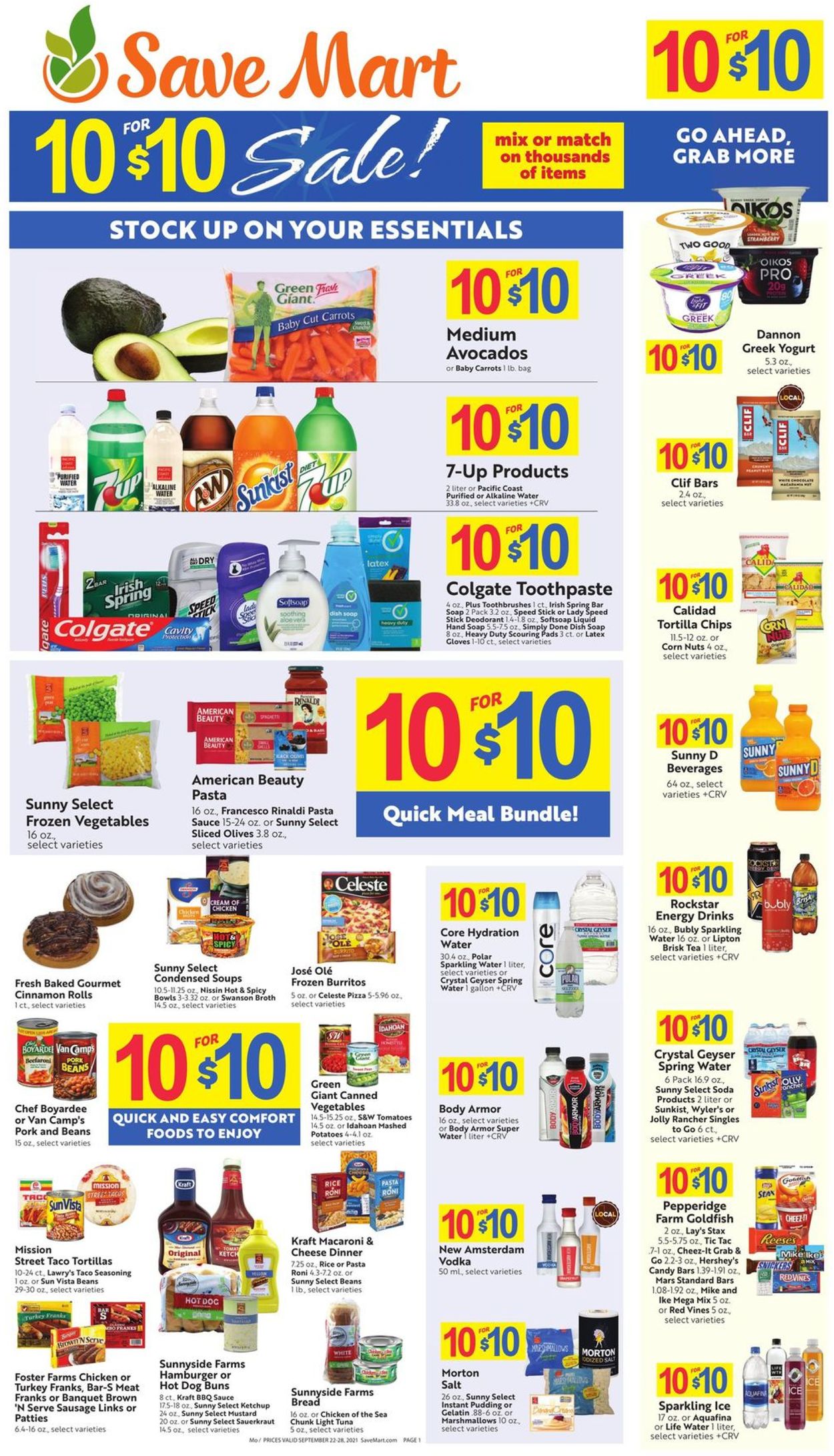 Catalogue Save Mart from 09/22/2021