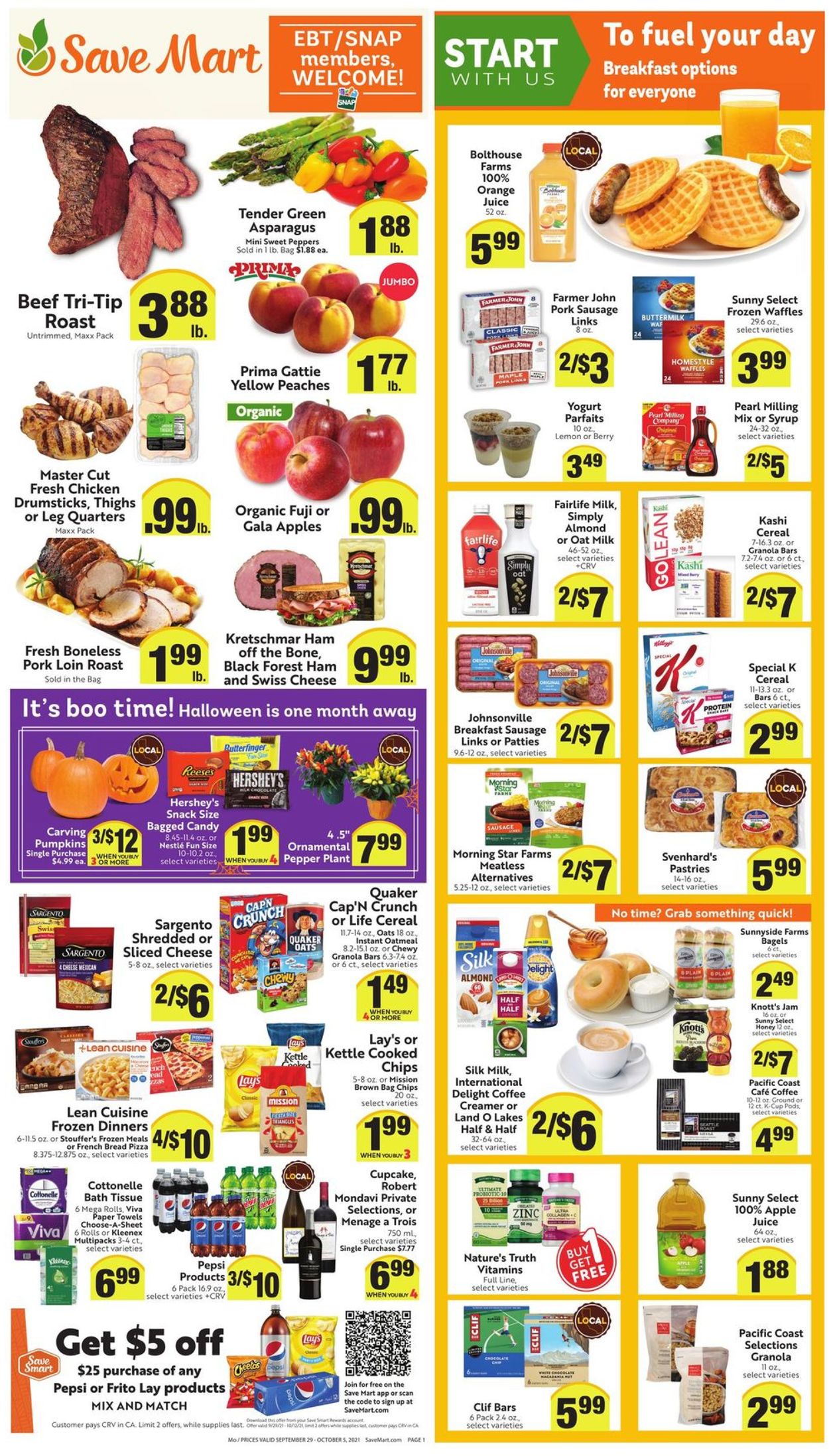 Catalogue Save Mart from 09/29/2021