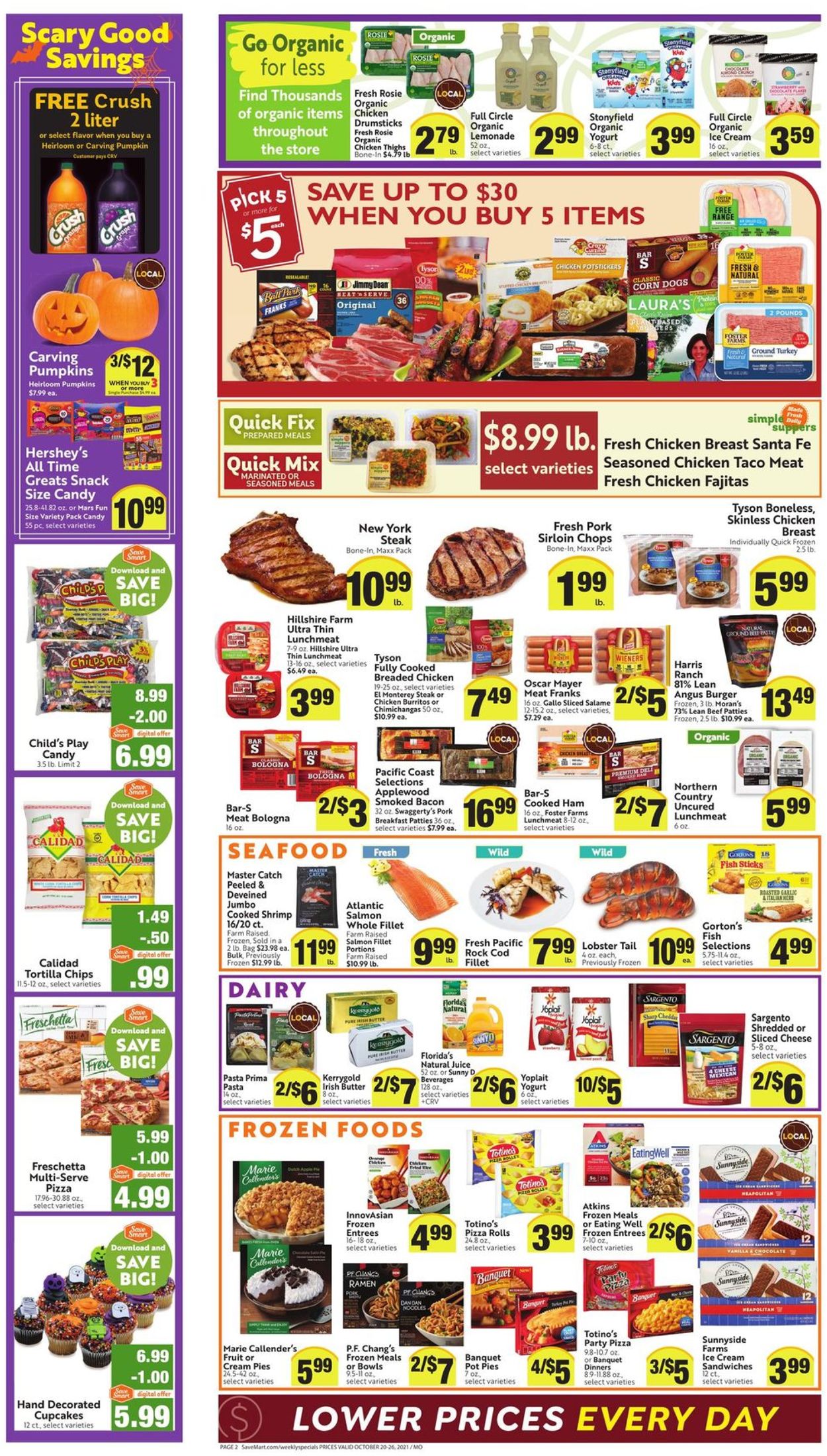 Catalogue Save Mart HALLOWEEN 2021 from 10/20/2021