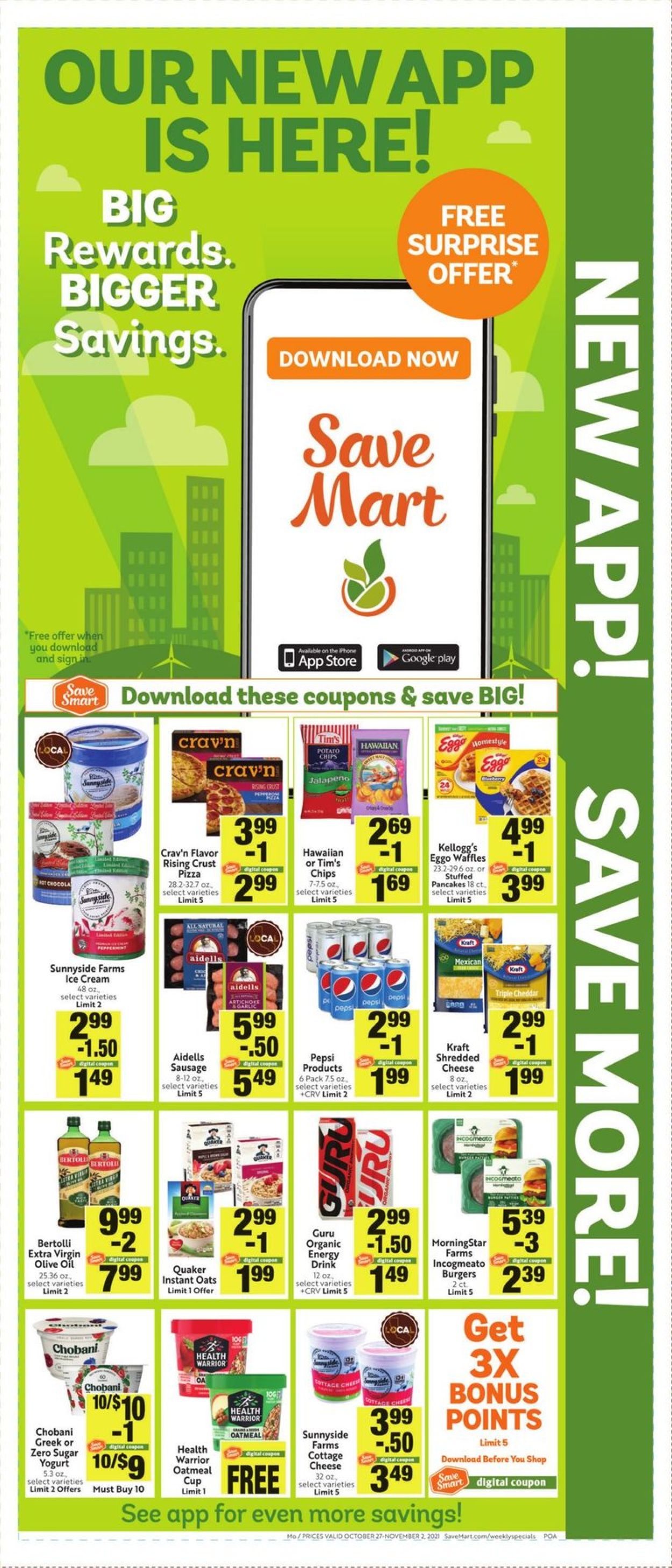 Catalogue Save Mart from 10/27/2021