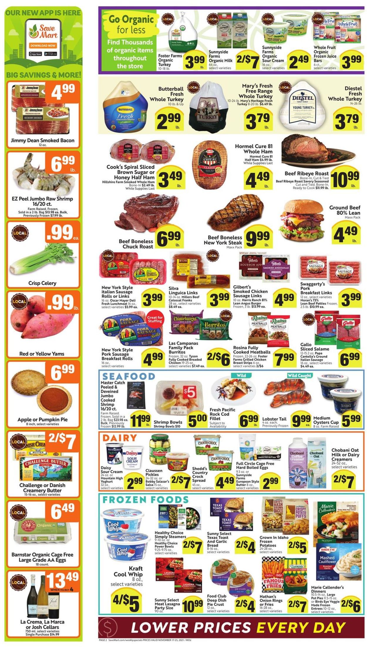 Catalogue Save Mart THANKSGIVING 2021 from 11/17/2021