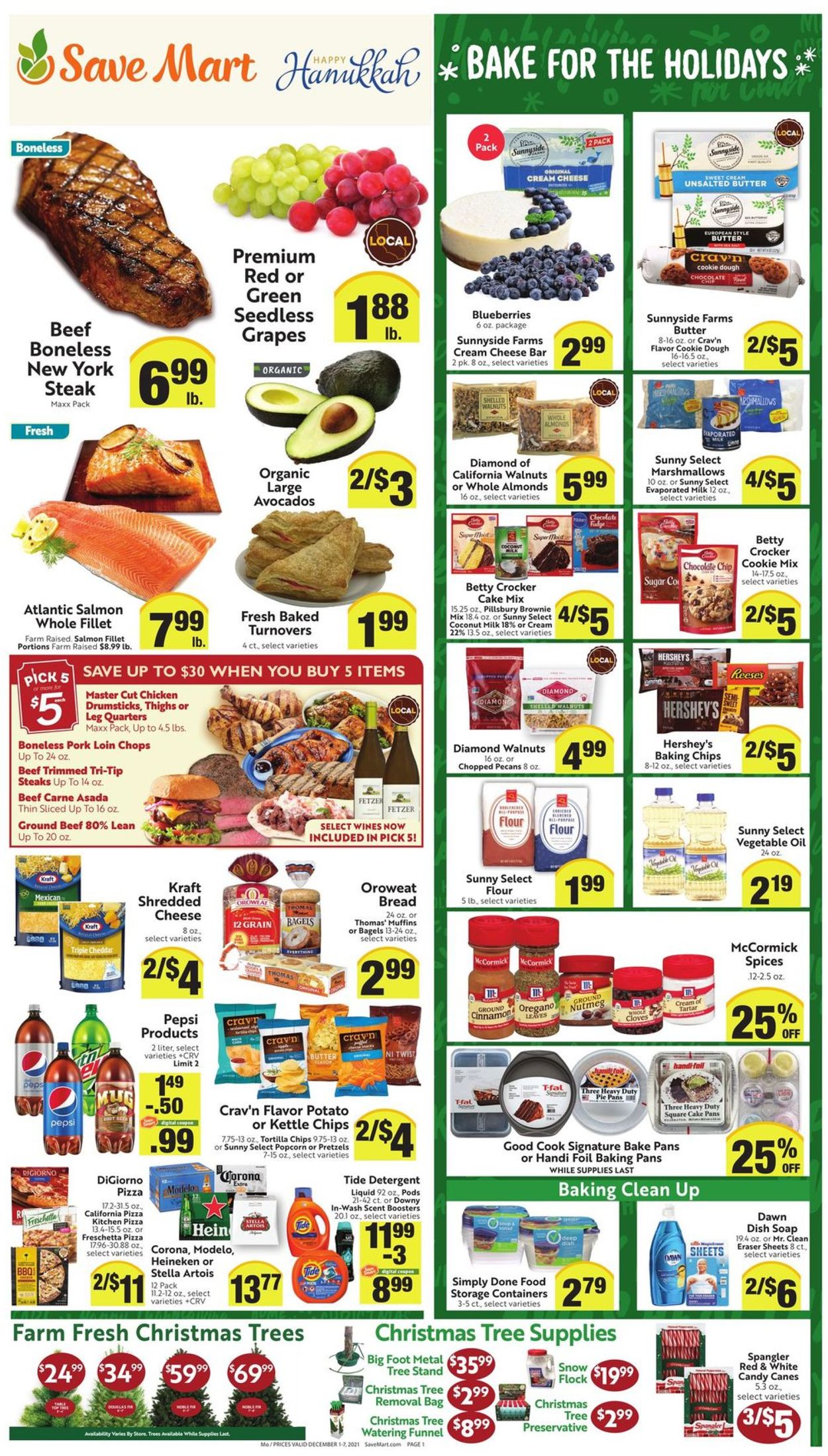 Catalogue Save Mart HOLIDAY 2021 from 12/01/2021