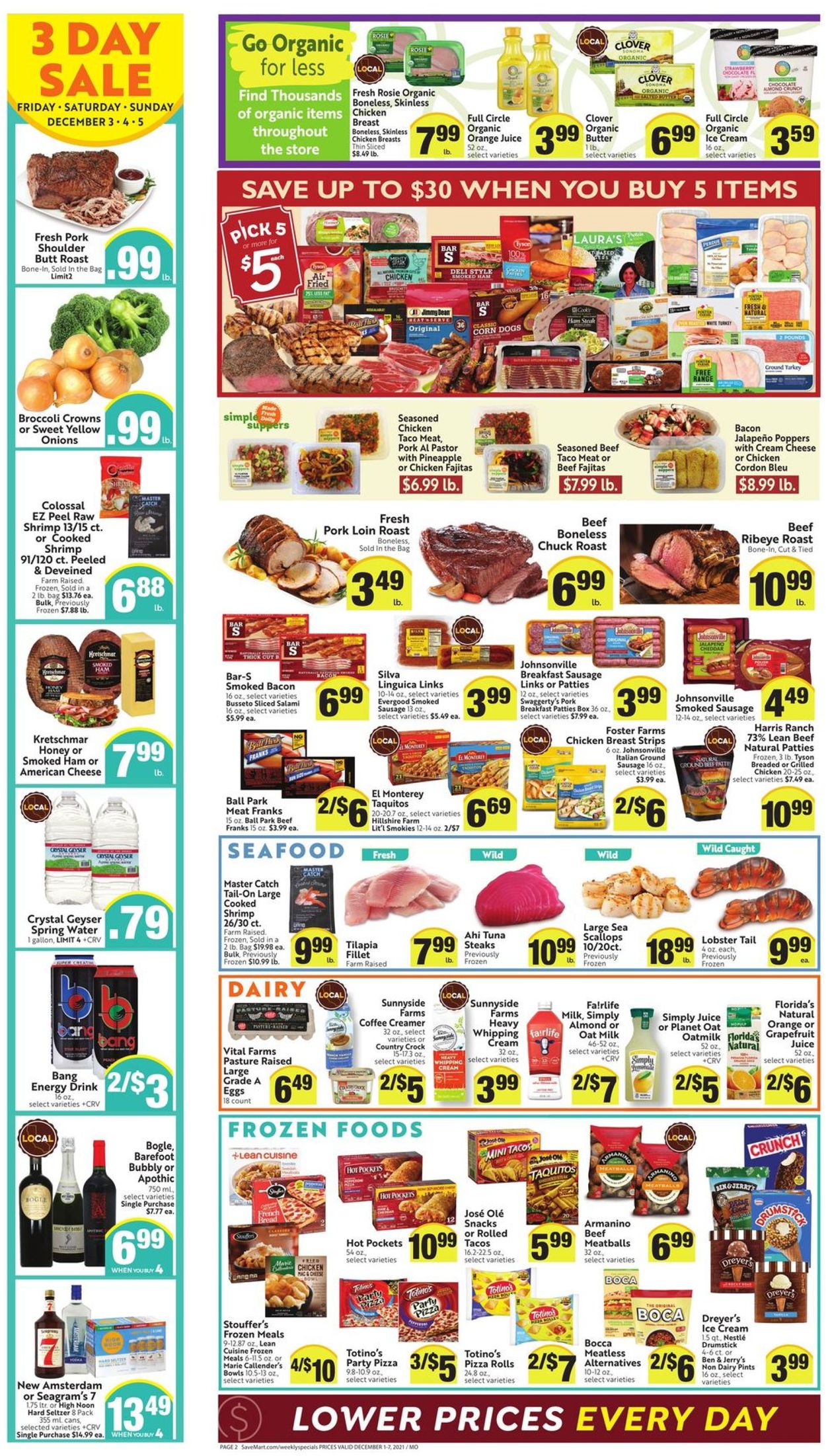 Catalogue Save Mart HOLIDAY 2021 from 12/01/2021