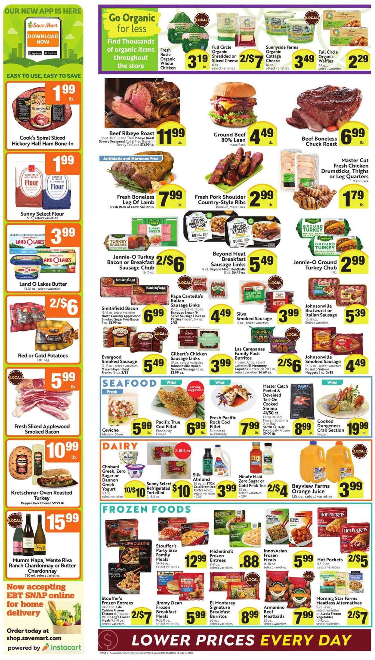 Catalogue Save Mart - HOLIDAY 2021 from 12/08/2021