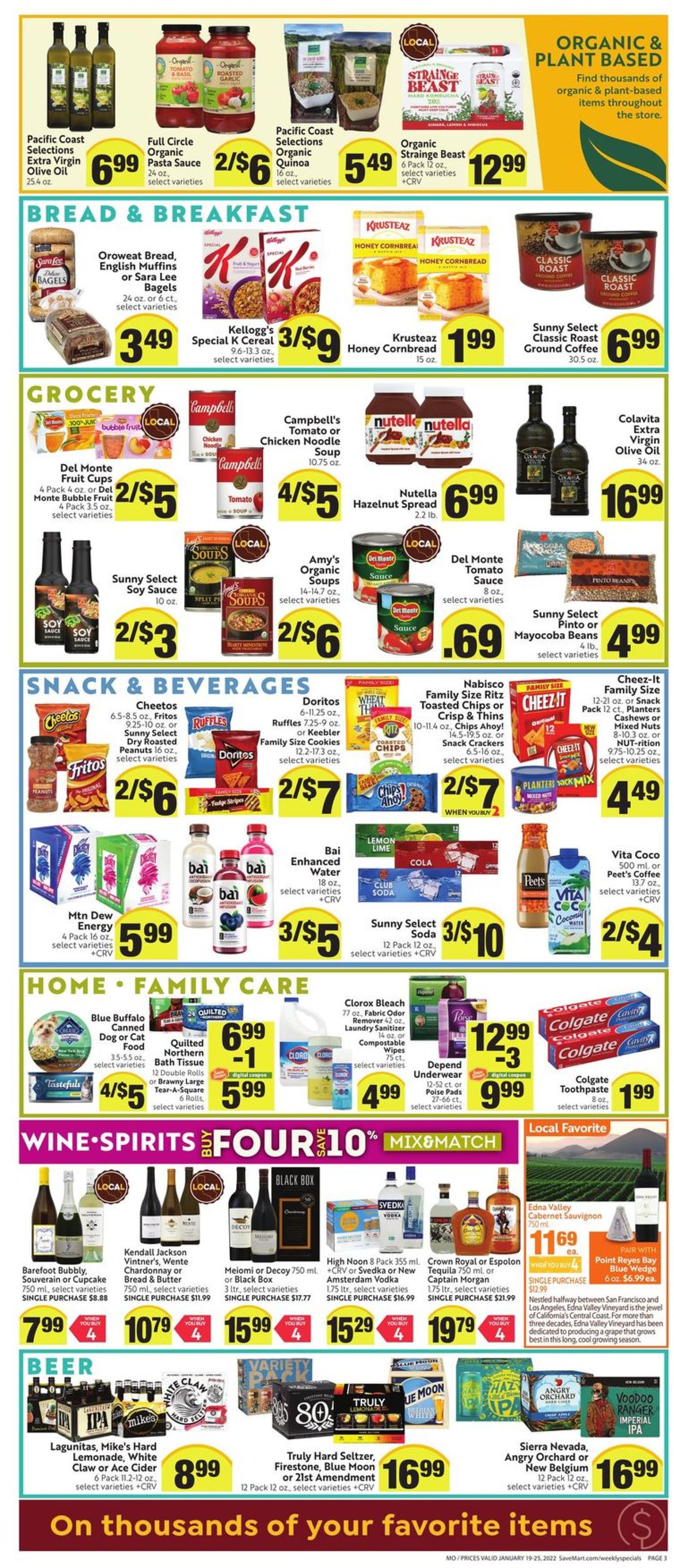 Catalogue Save Mart from 01/19/2022