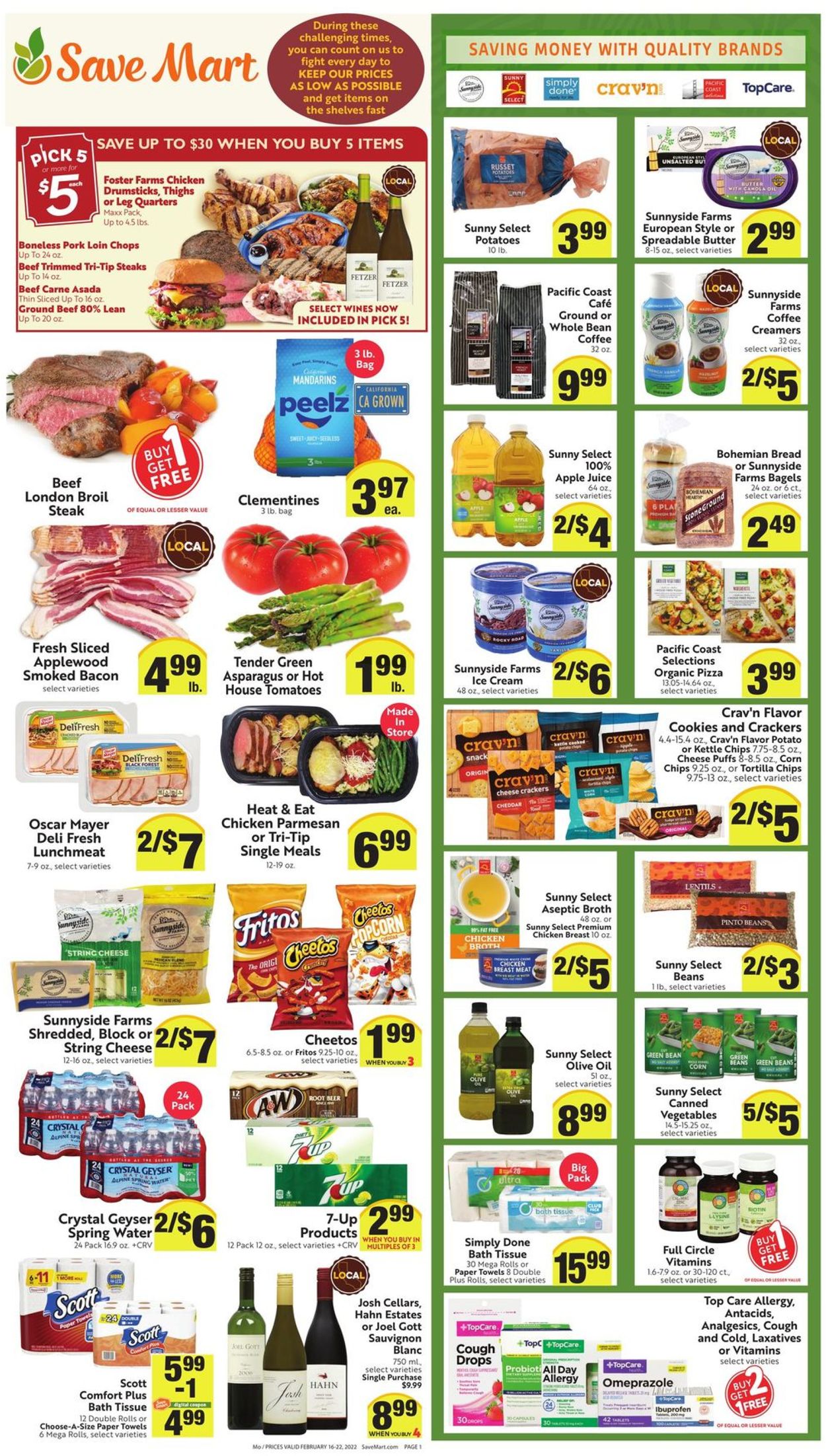 Catalogue Save Mart from 02/16/2022