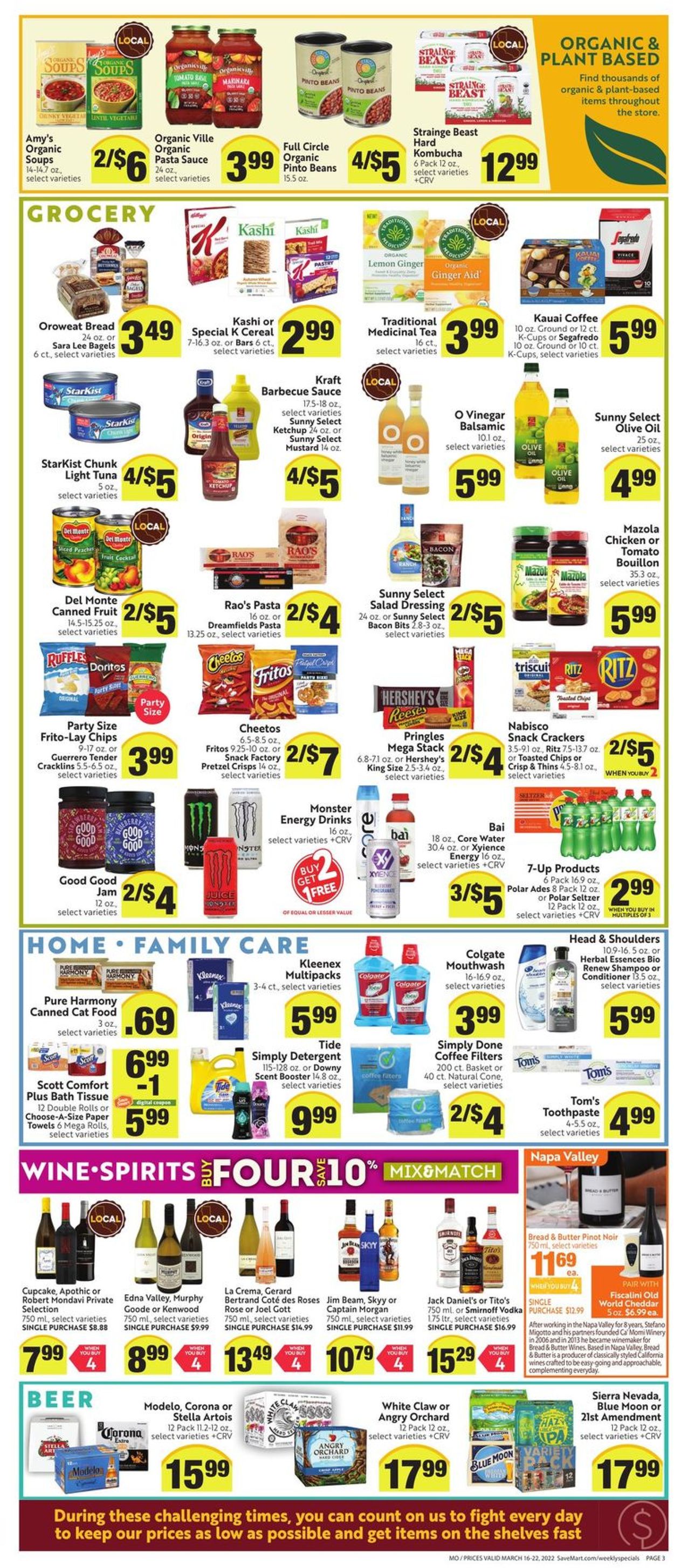 Catalogue Save Mart from 03/16/2022