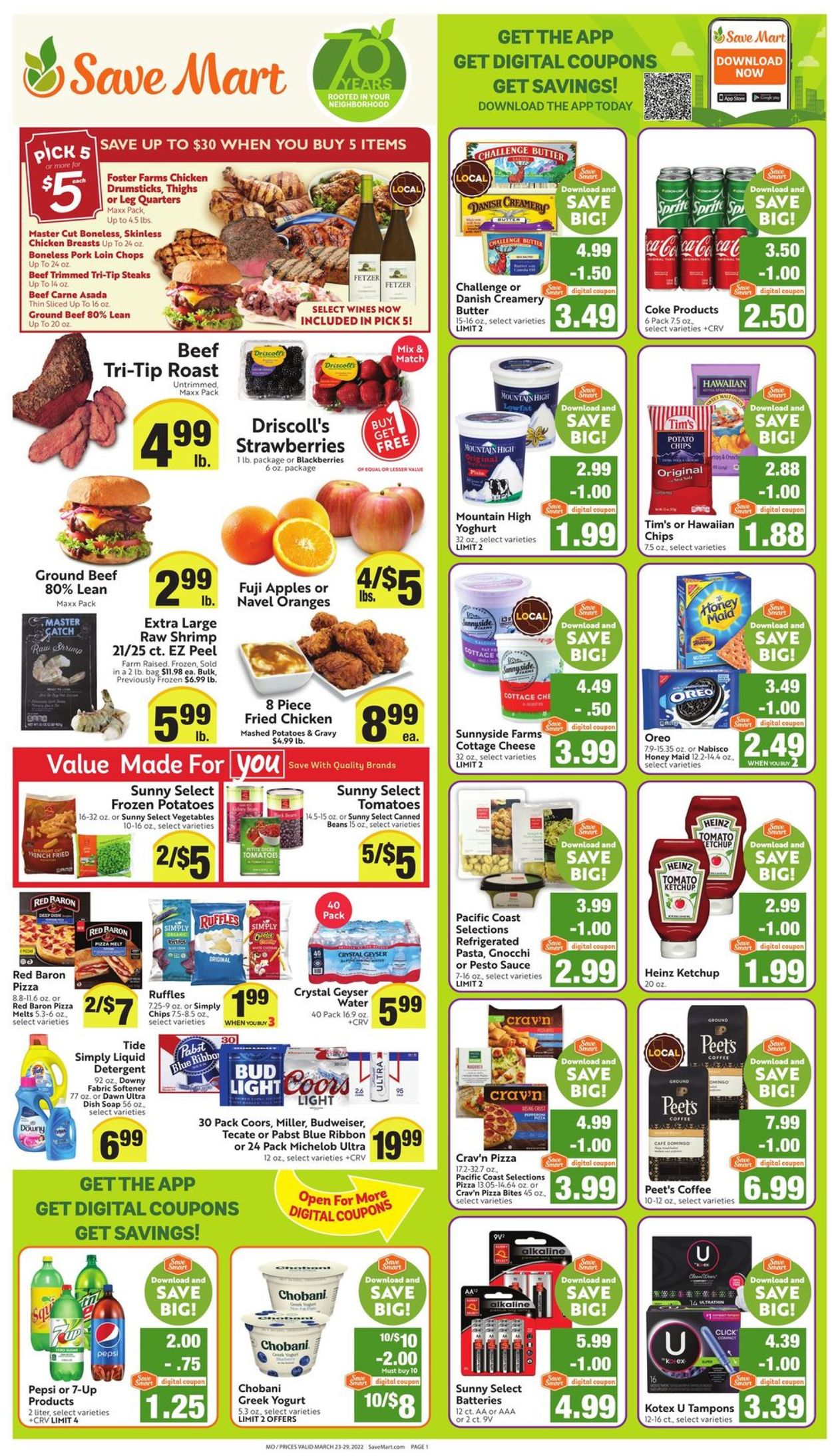 Catalogue Save Mart from 03/23/2022
