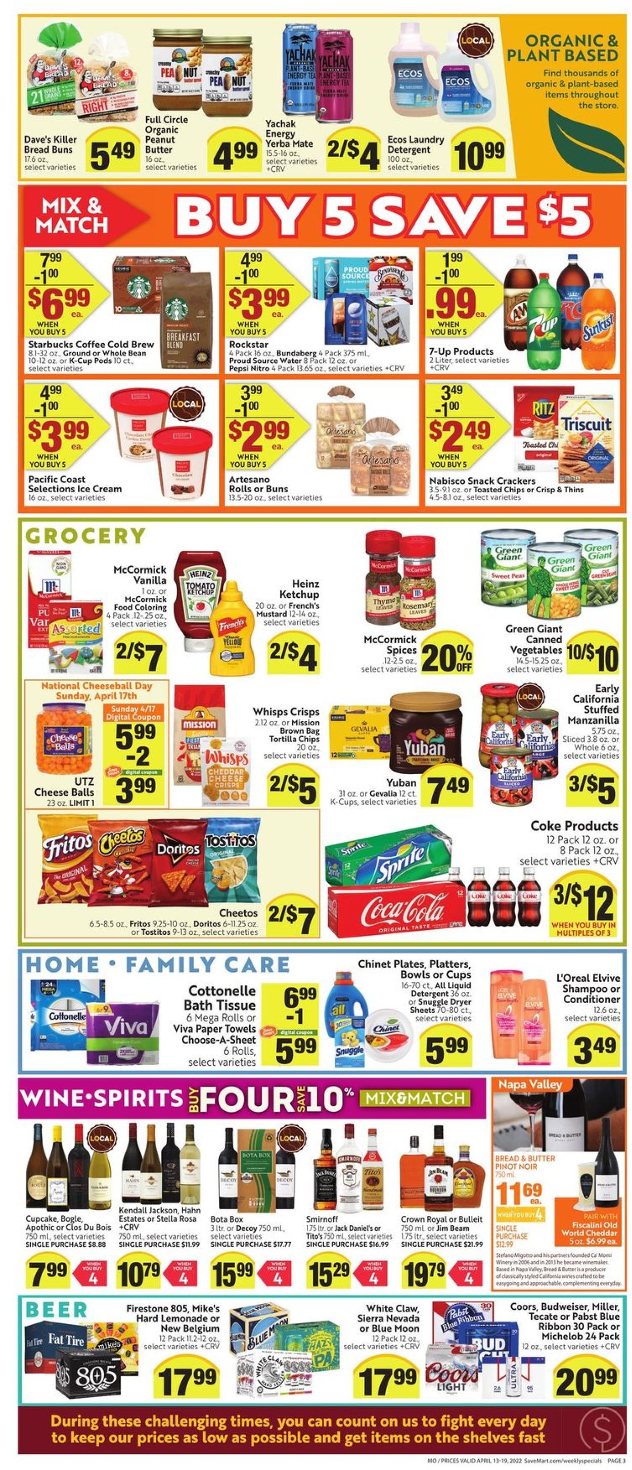 Catalogue Save Mart EASTER 2022 from 04/13/2022