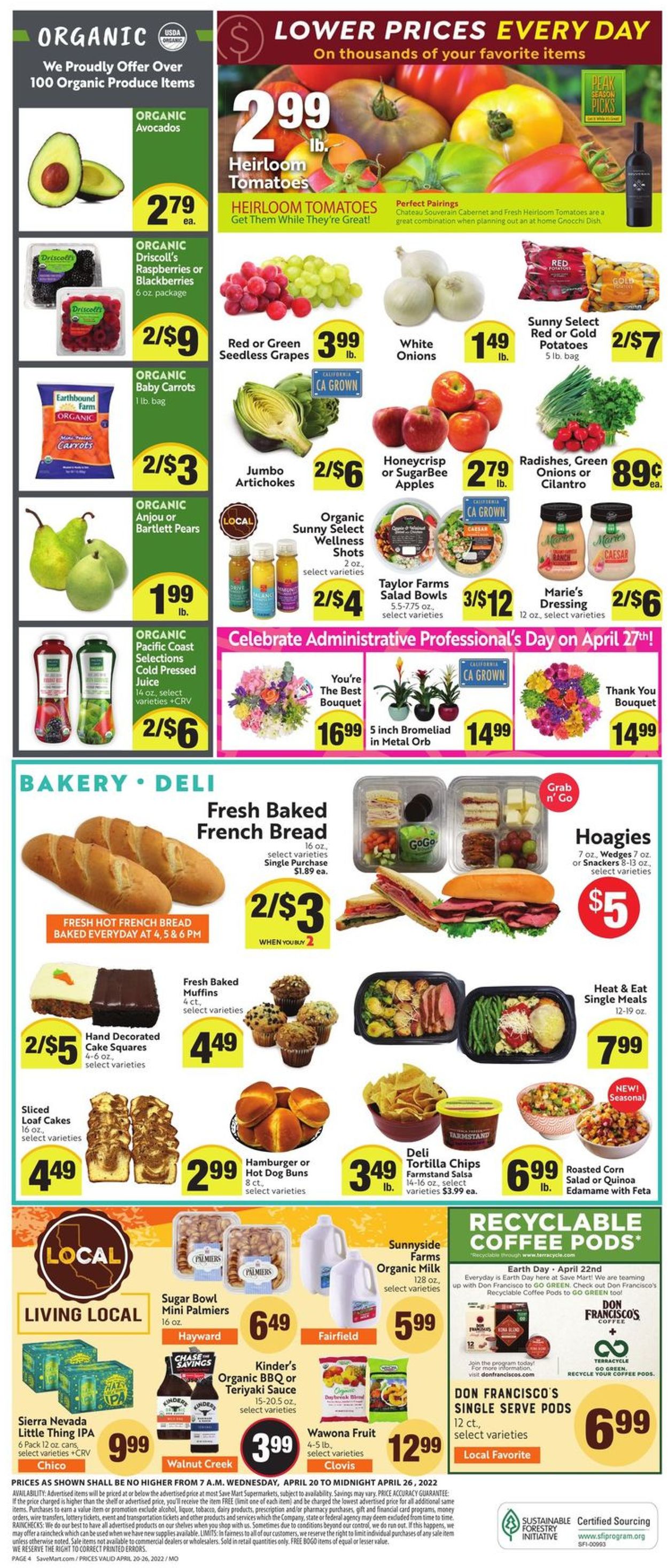Catalogue Save Mart from 04/20/2022