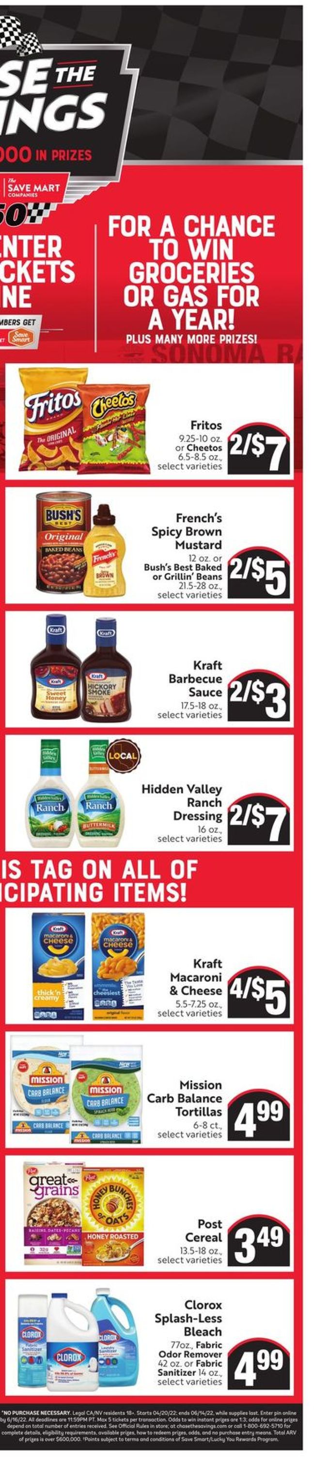 Catalogue Save Mart from 05/25/2022