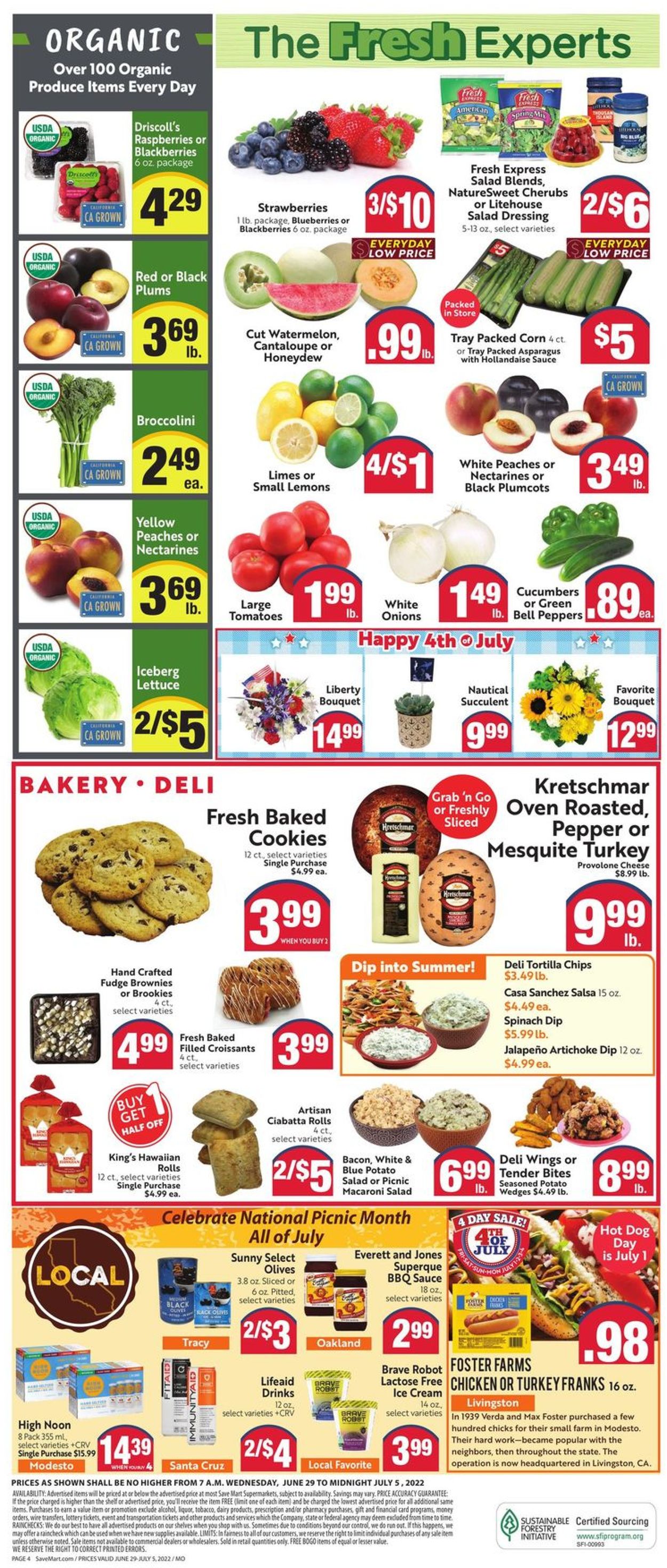 Catalogue Save Mart from 06/29/2022