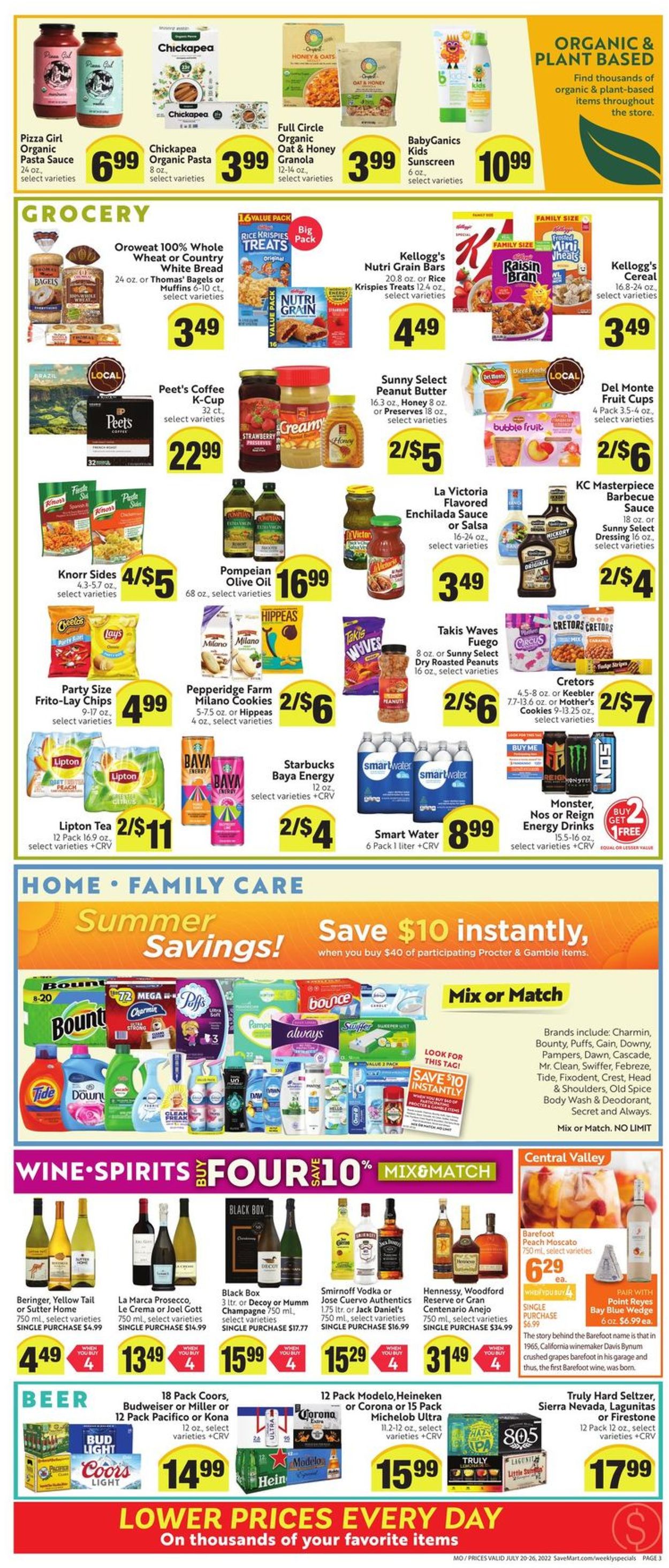 Catalogue Save Mart from 07/20/2022