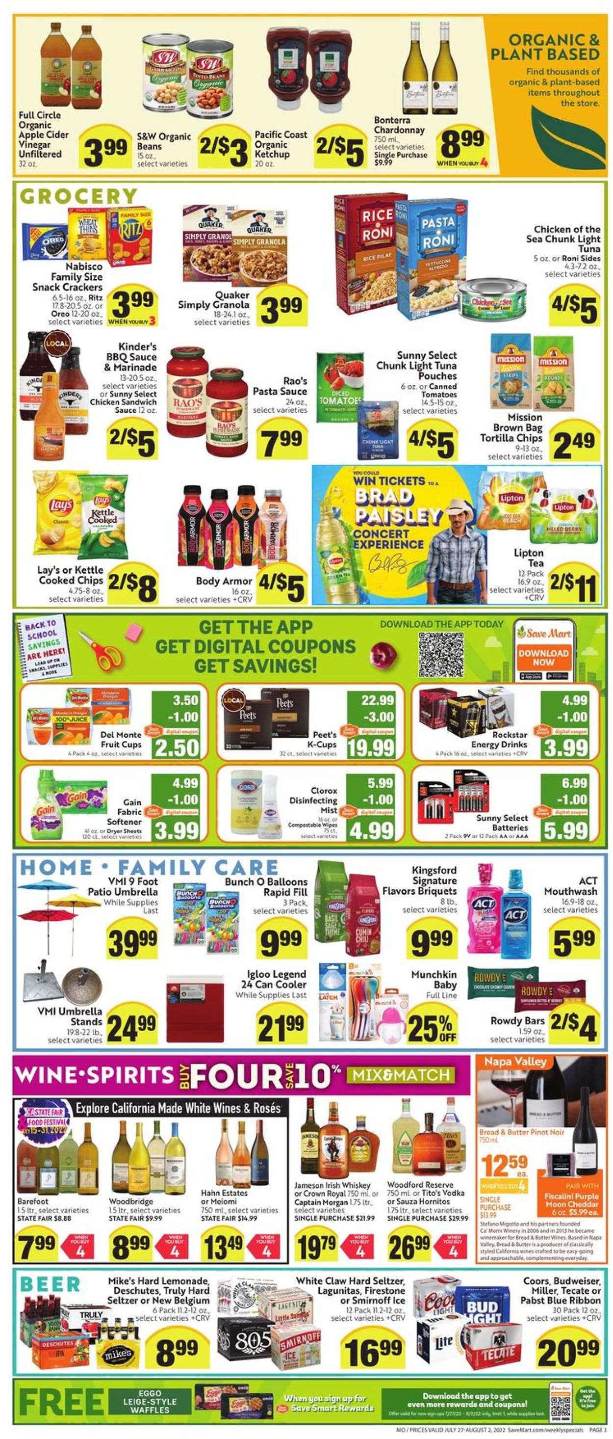 Catalogue Save Mart from 07/27/2022