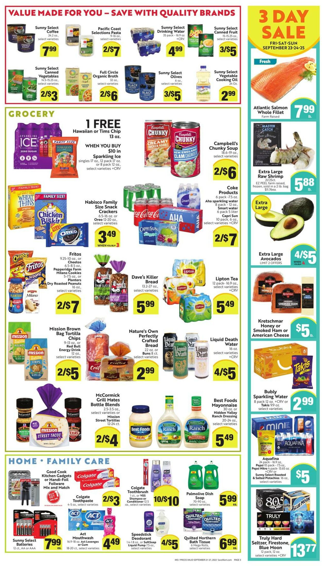 Catalogue Save Mart from 09/21/2022