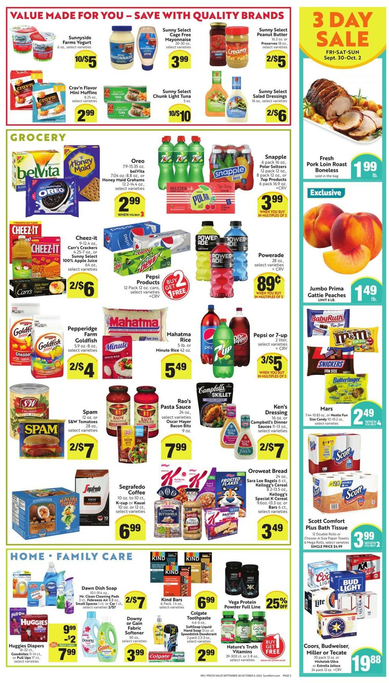 Catalogue Save Mart from 09/28/2022
