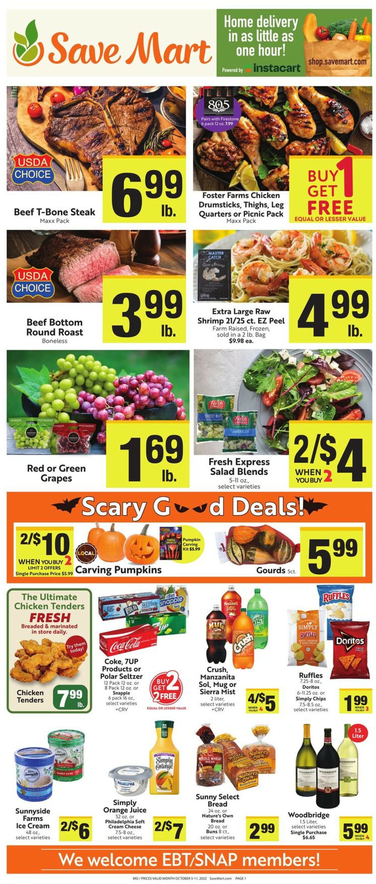 Catalogue Save Mart from 10/05/2022