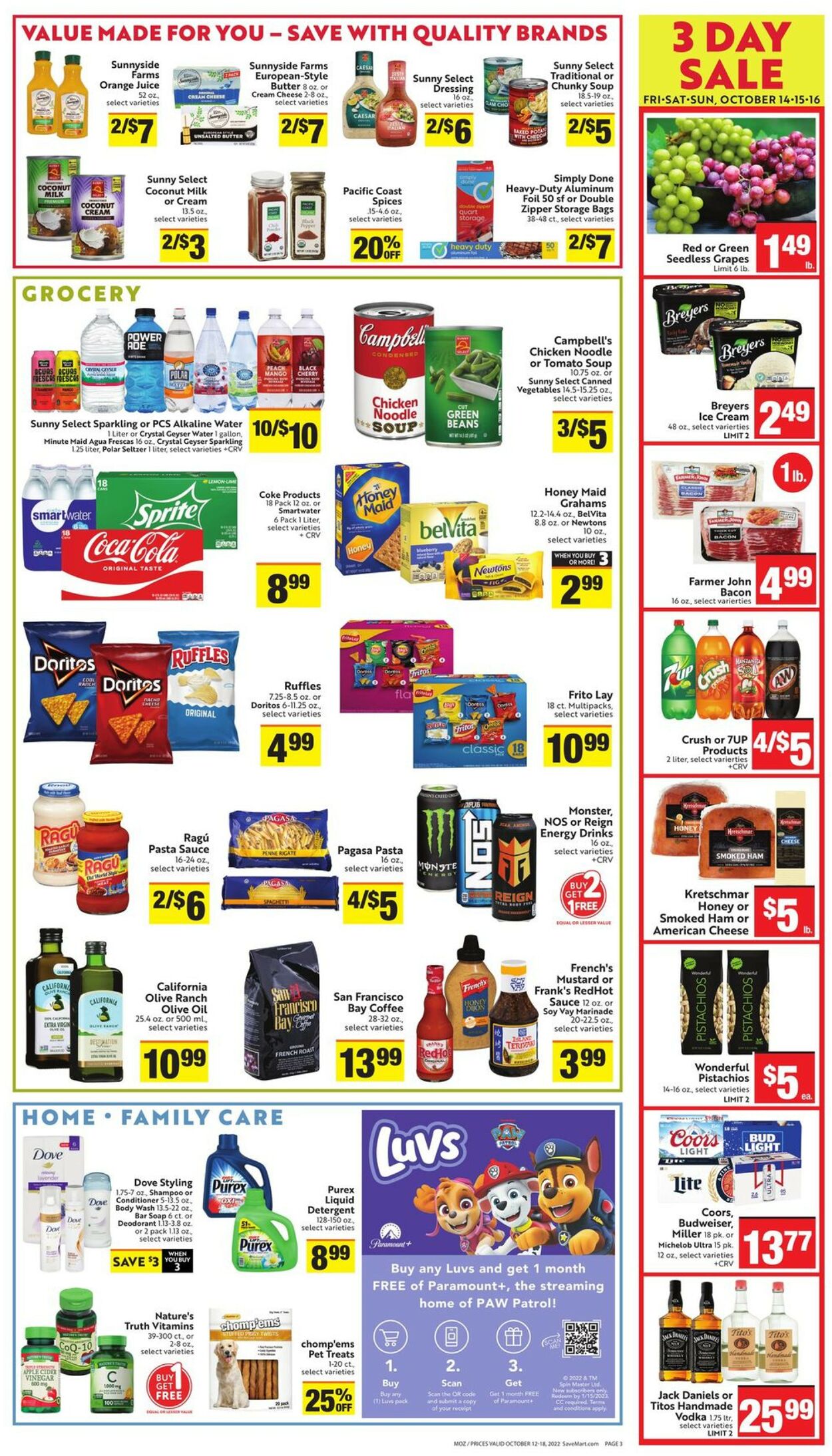 Catalogue Save Mart from 10/12/2022