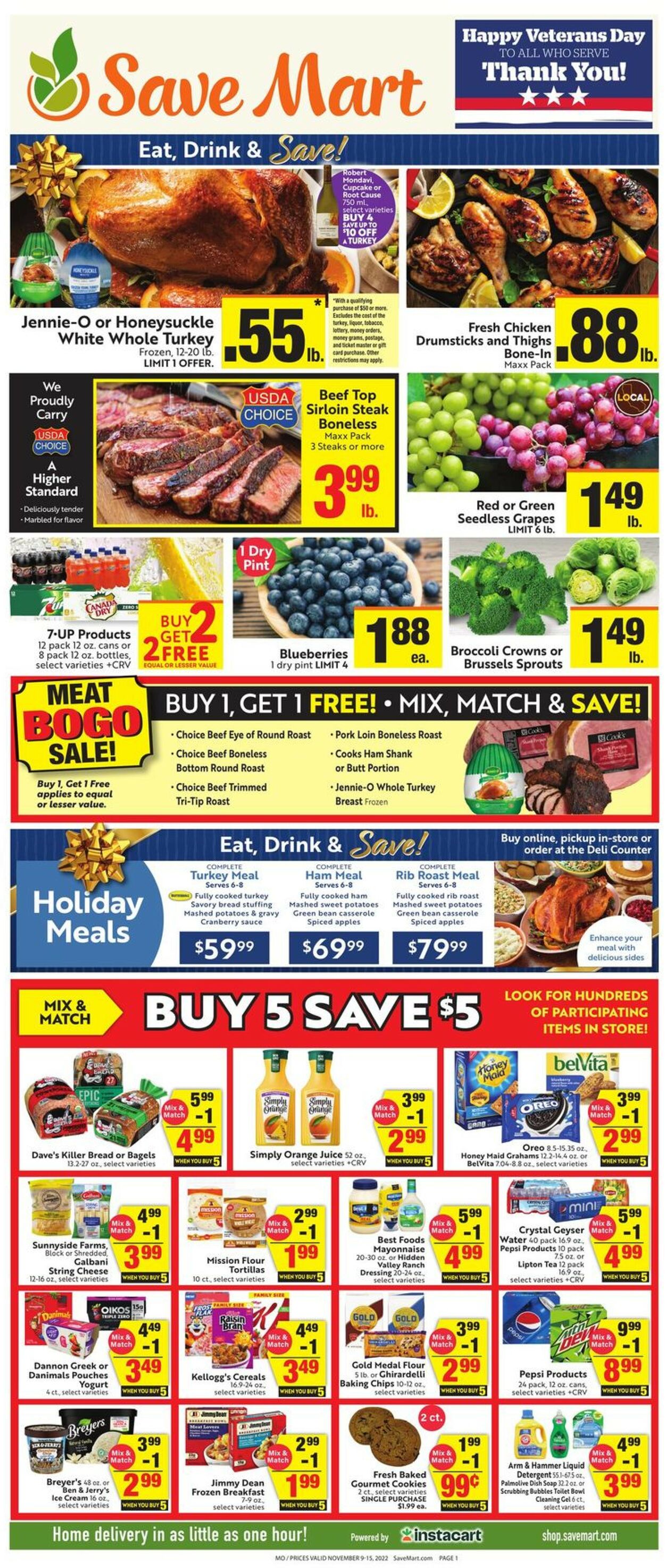 Catalogue Save Mart from 11/09/2022