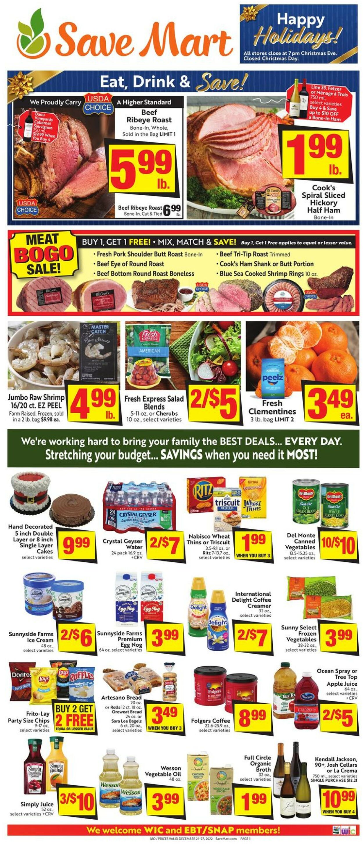 Catalogue Save Mart from 12/21/2022