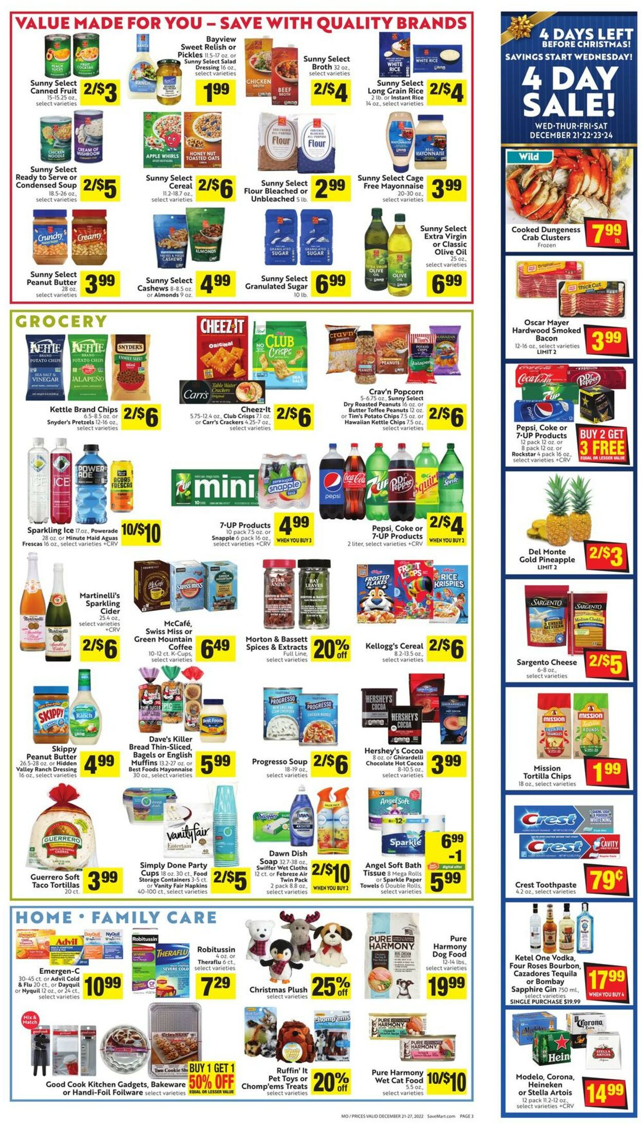 Catalogue Save Mart from 12/21/2022