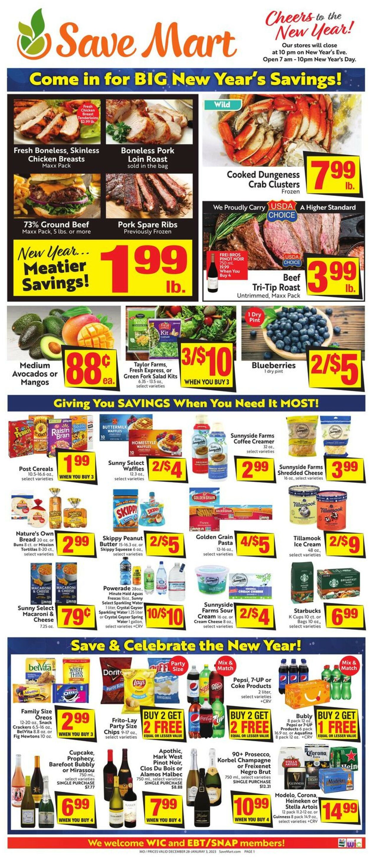 Catalogue Save Mart from 12/28/2022
