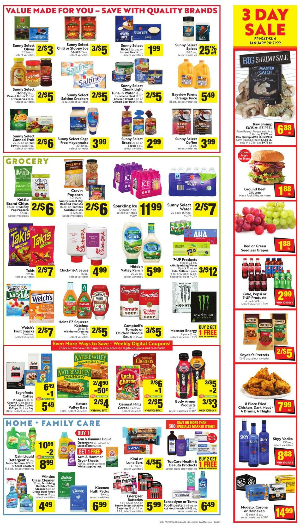 Catalogue Save Mart from 01/18/2023