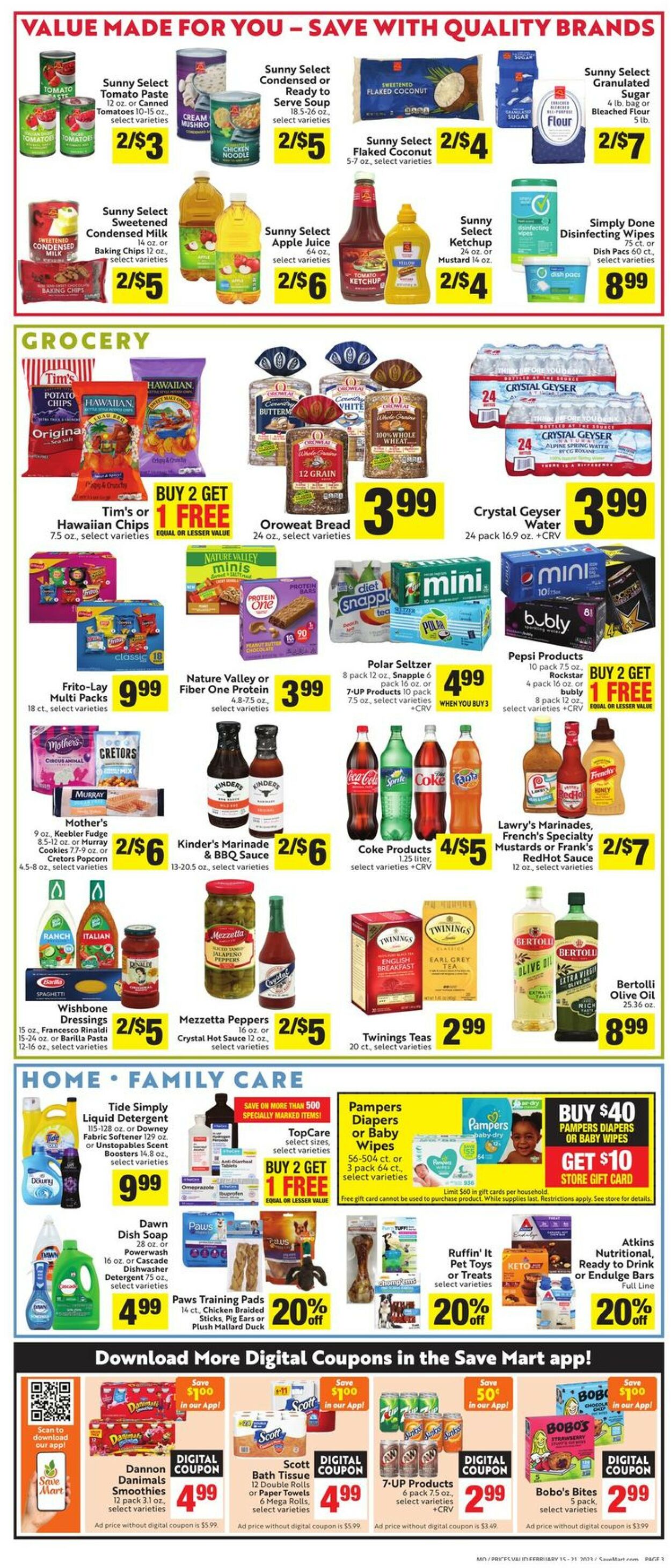 Catalogue Save Mart from 02/15/2023
