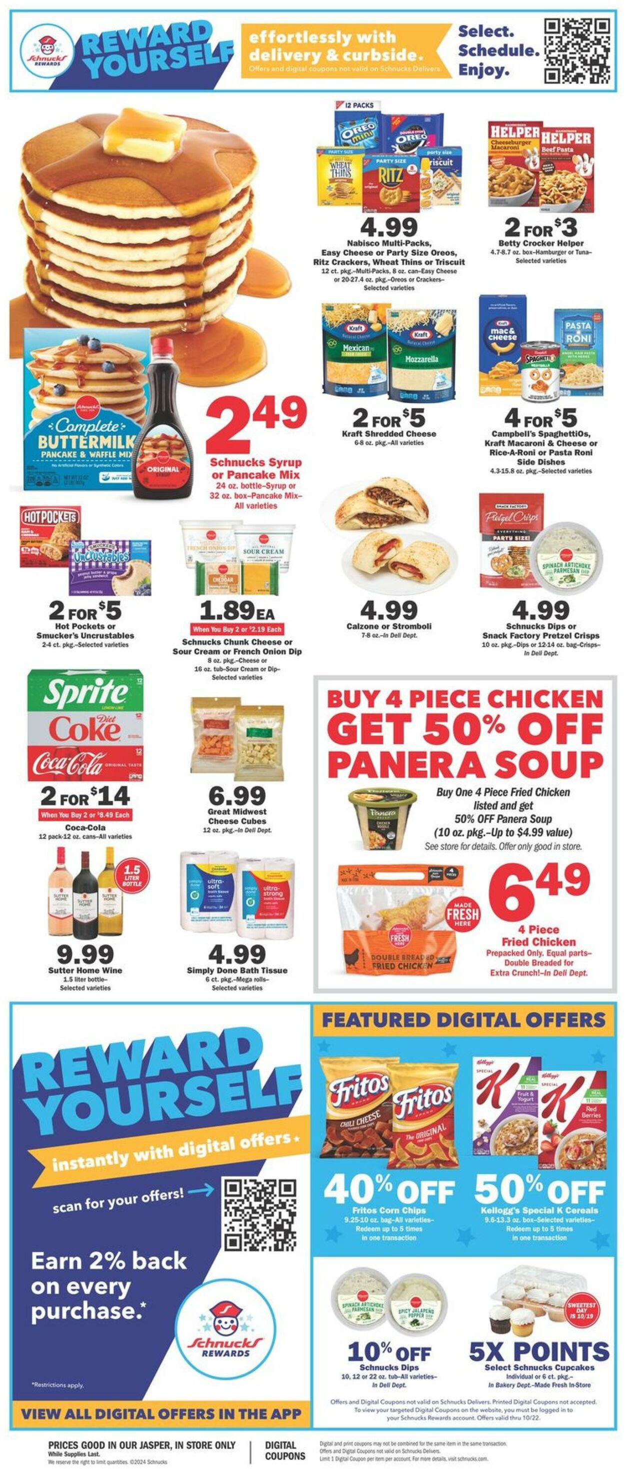 Catalogue Schnucks from 10/16/2024