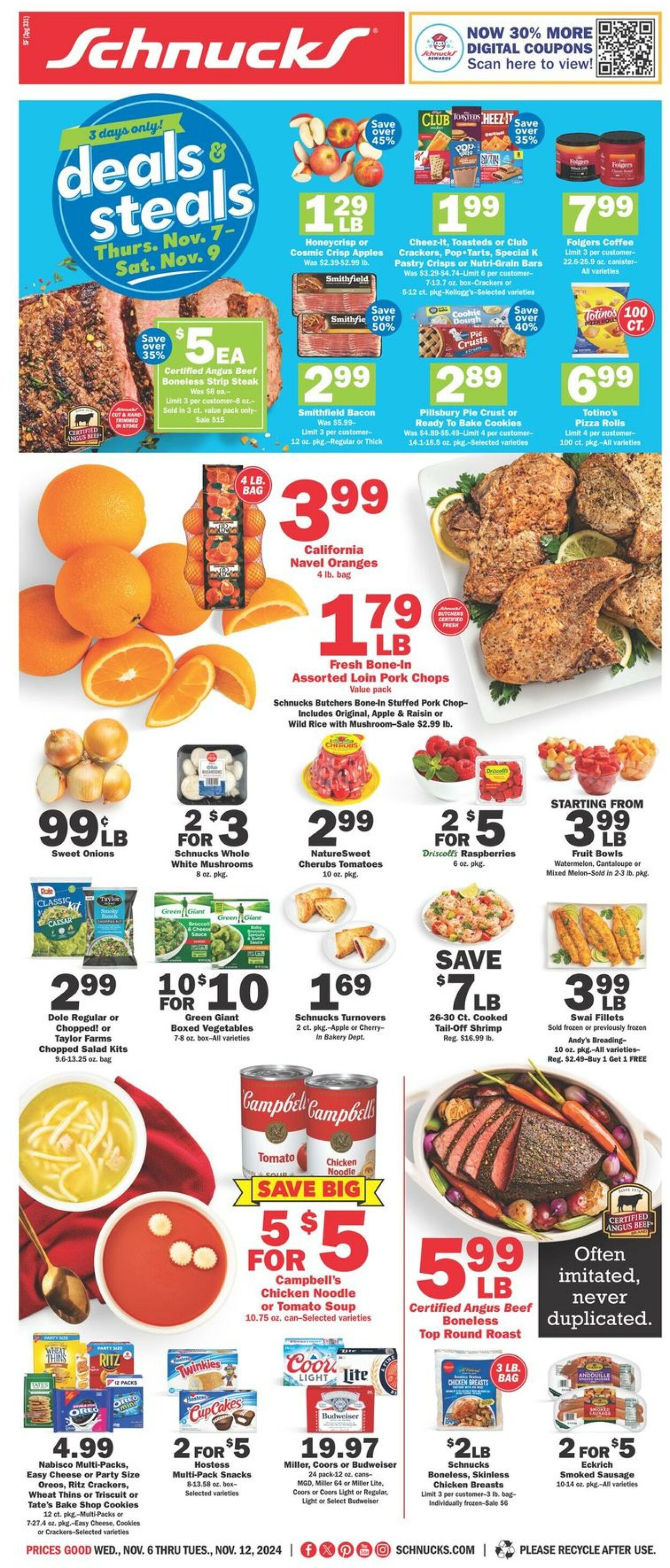 Catalogue Schnucks from 11/06/2024