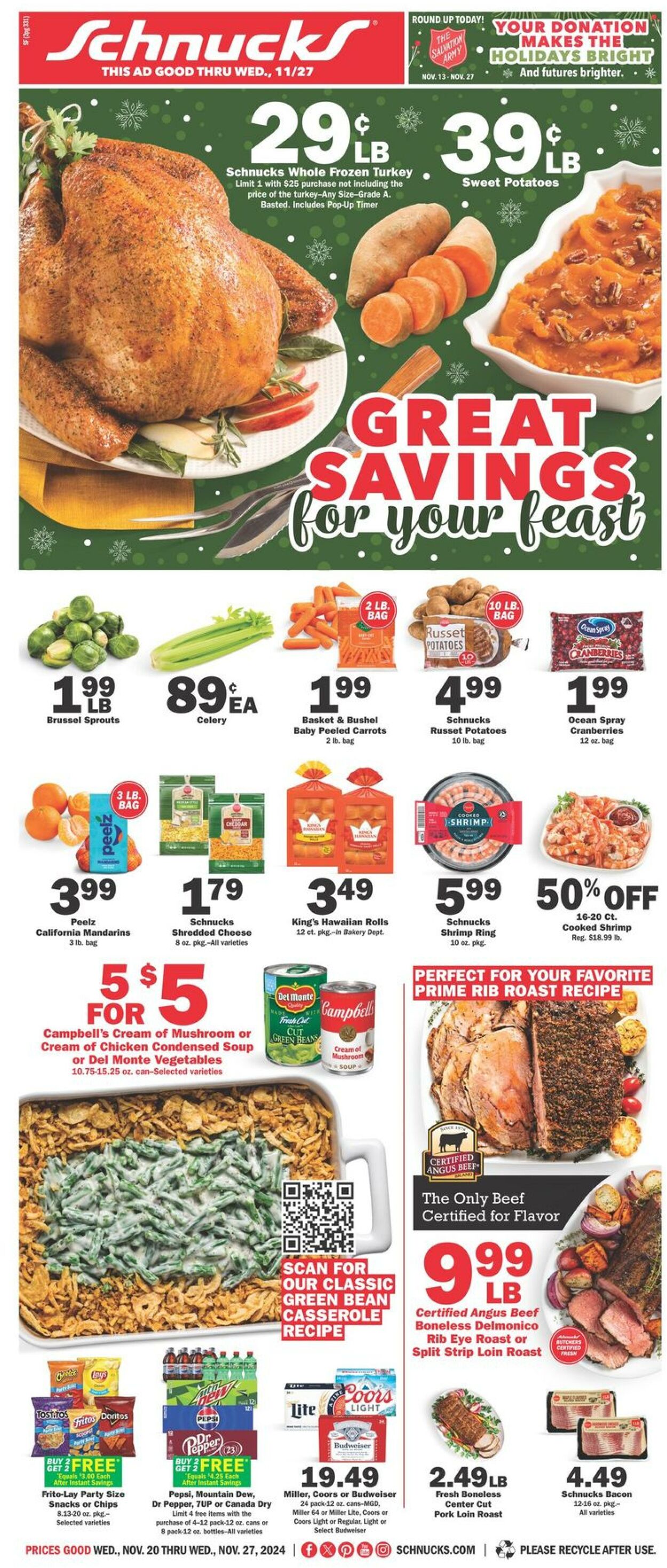 Catalogue Schnucks from 11/20/2024