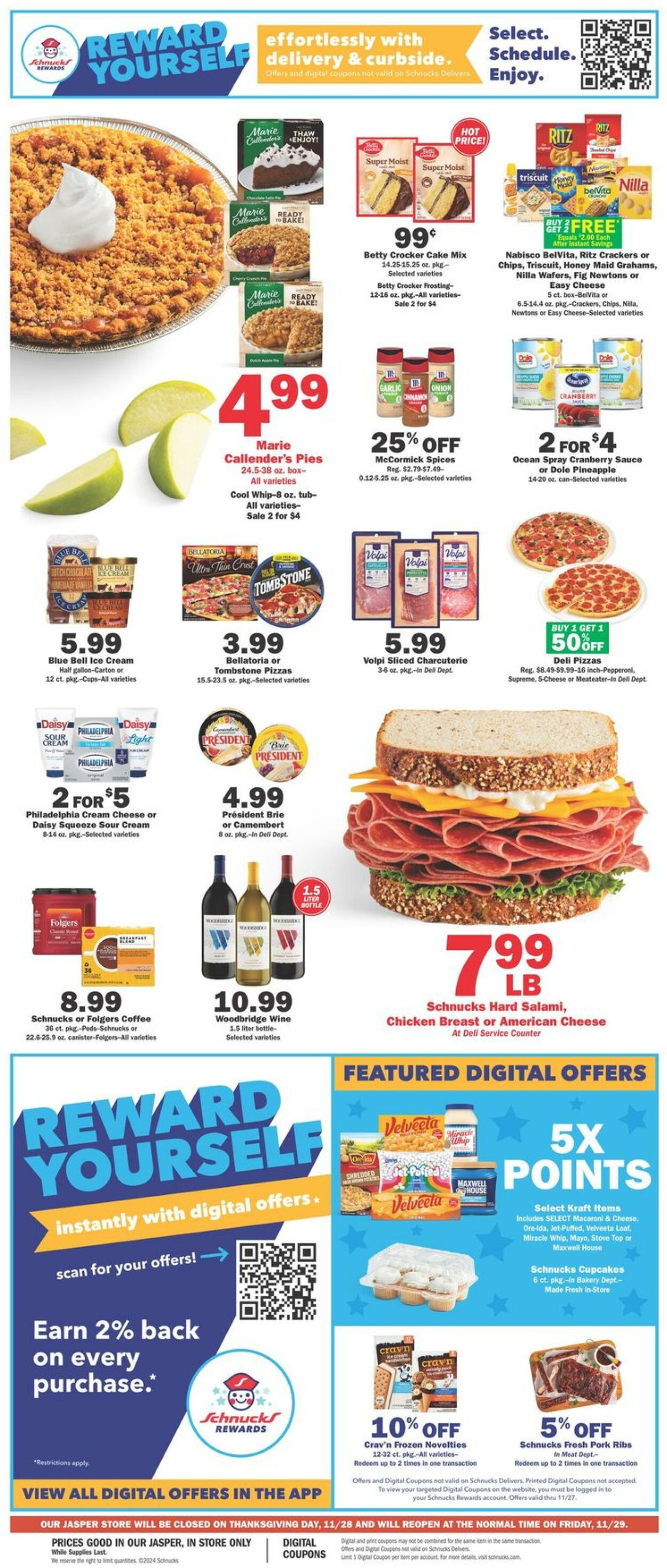 Catalogue Schnucks from 11/20/2024