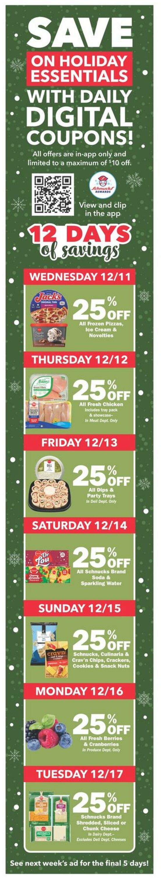 Catalogue Schnucks from 12/11/2024