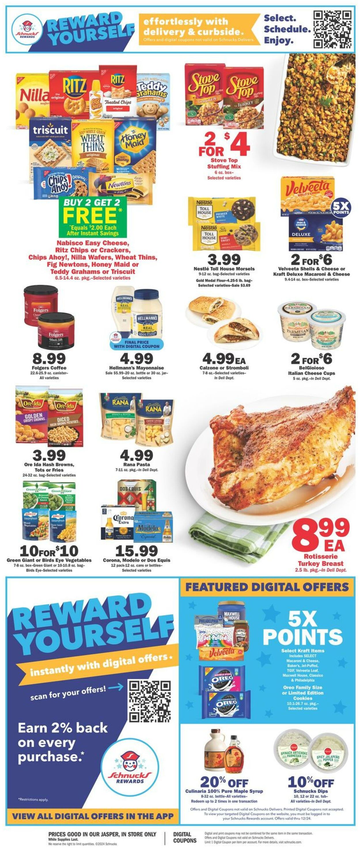 Catalogue Schnucks from 12/18/2024