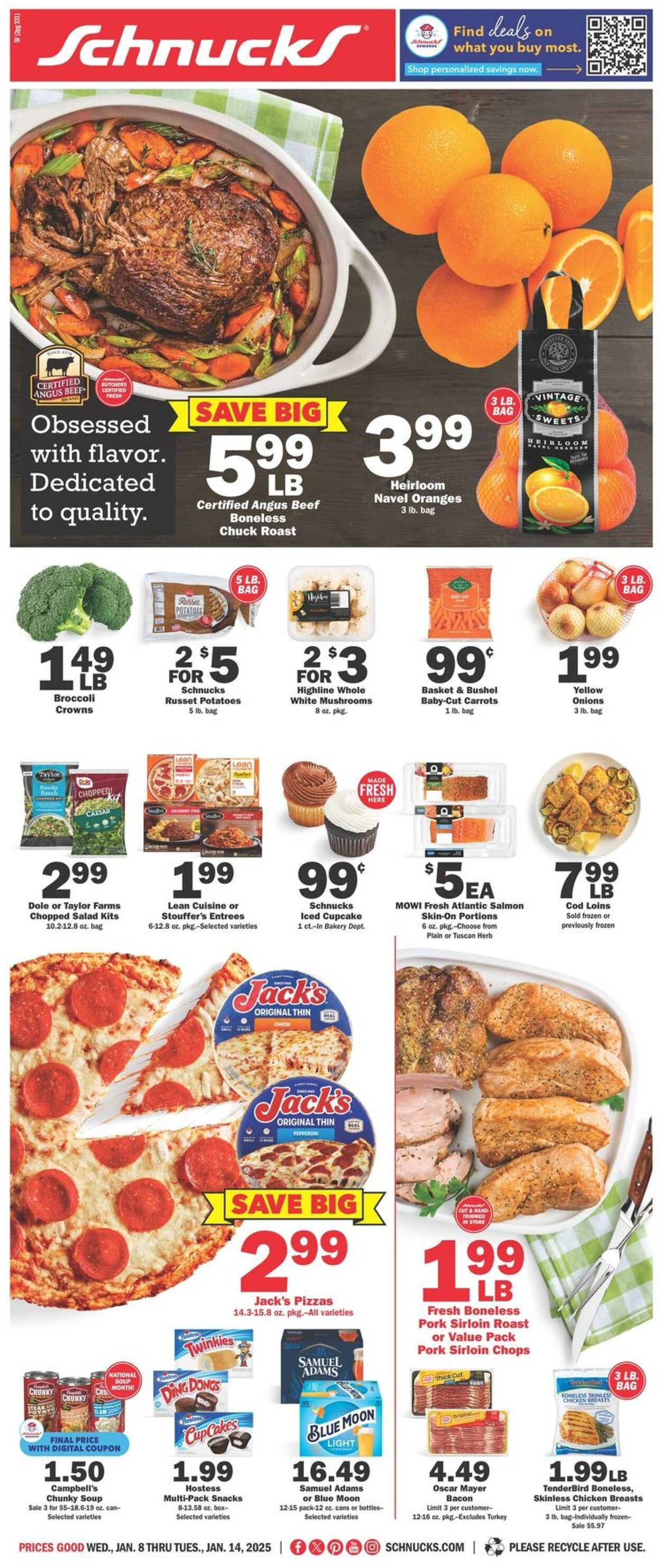 Catalogue Schnucks from 01/08/2025