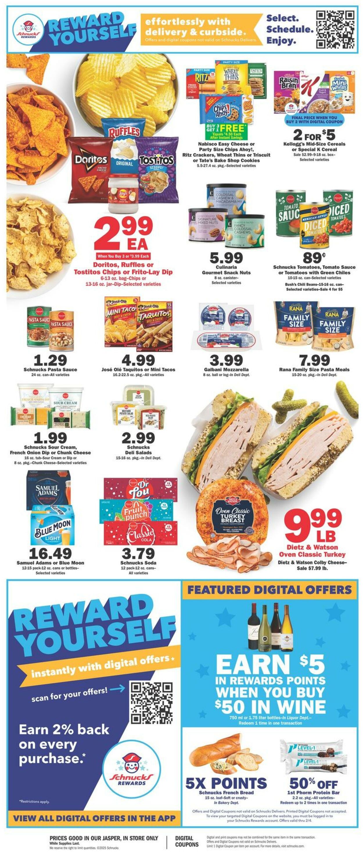 Catalogue Schnucks from 01/29/2025