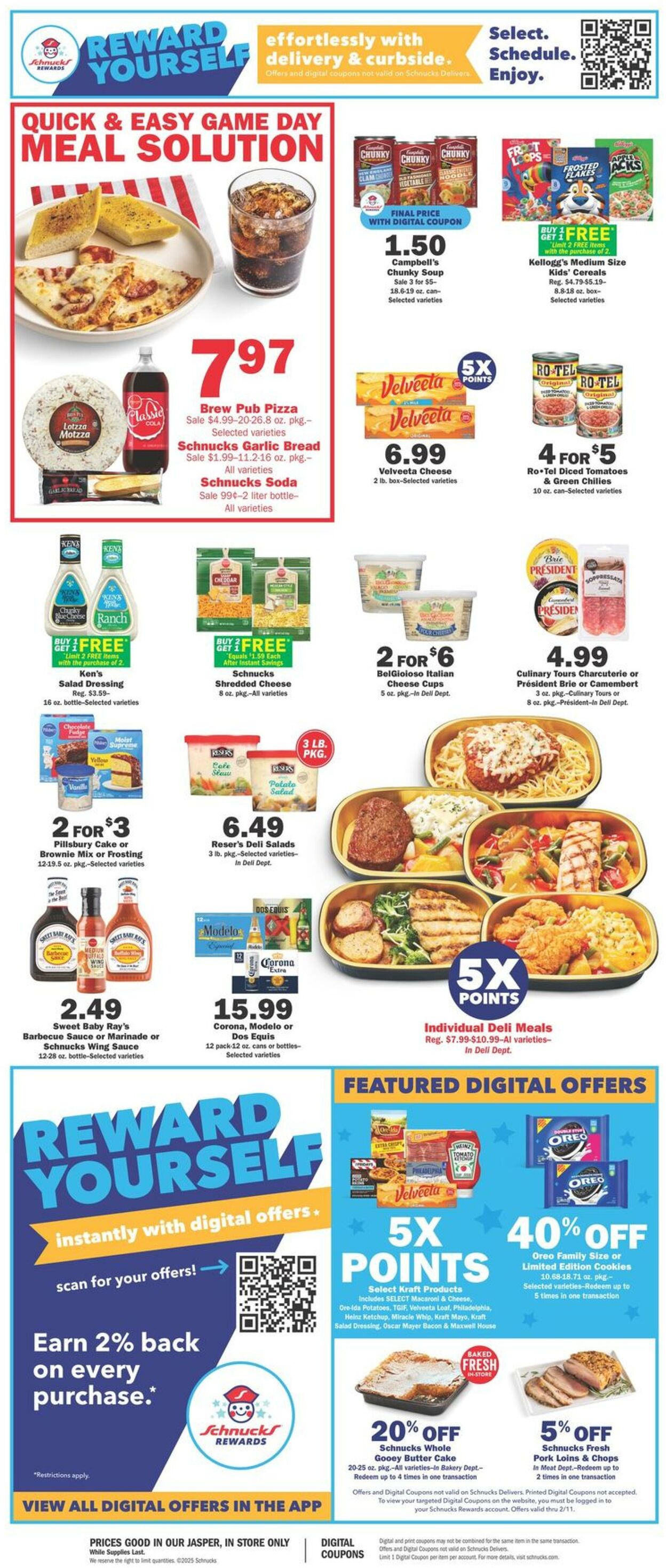 Catalogue Schnucks from 02/05/2025