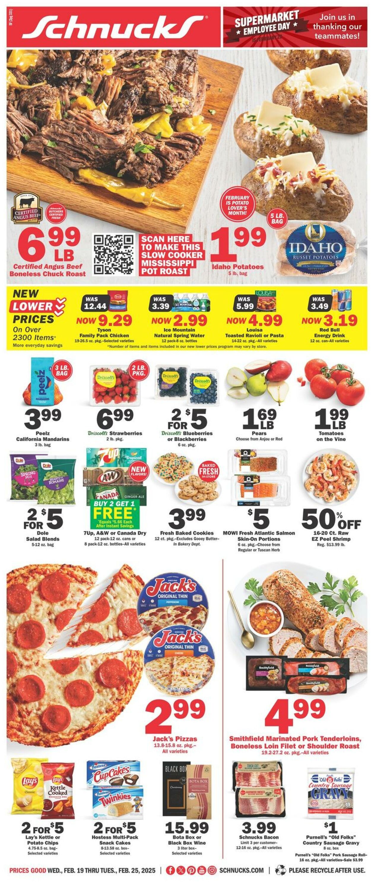 Catalogue Schnucks from 02/19/2025