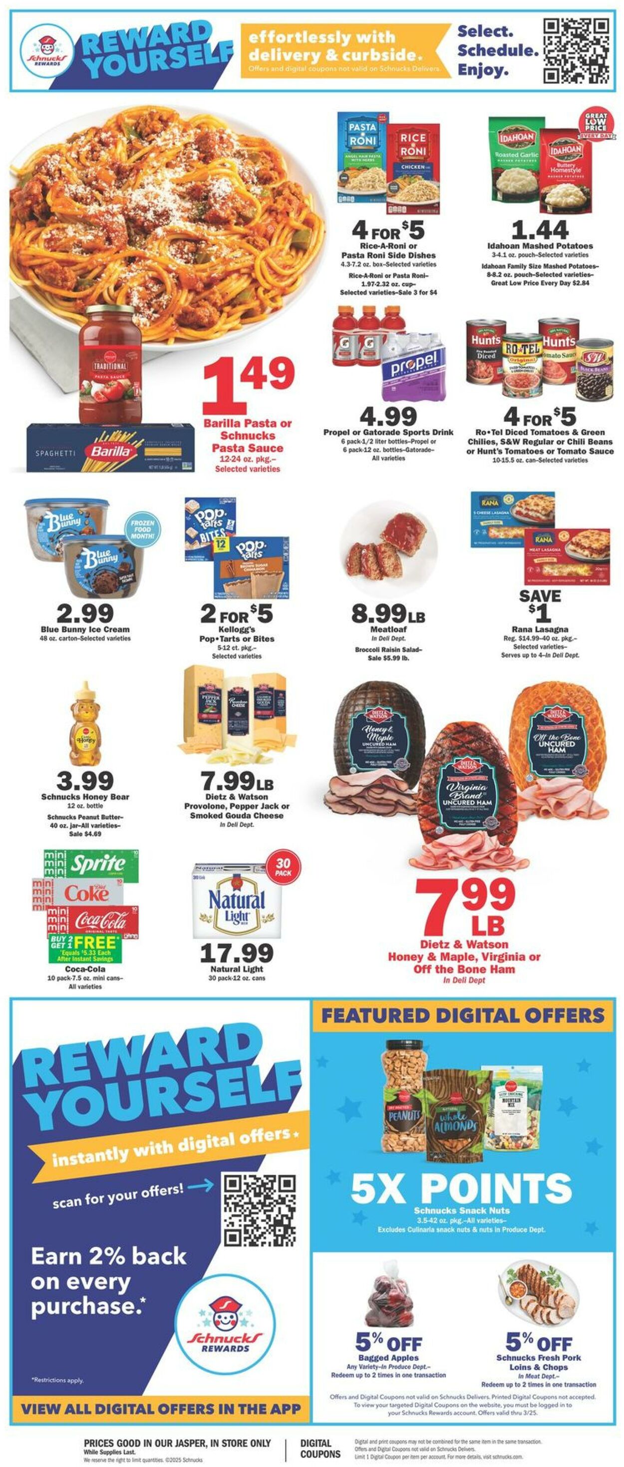 Catalogue Schnucks from 03/19/2025