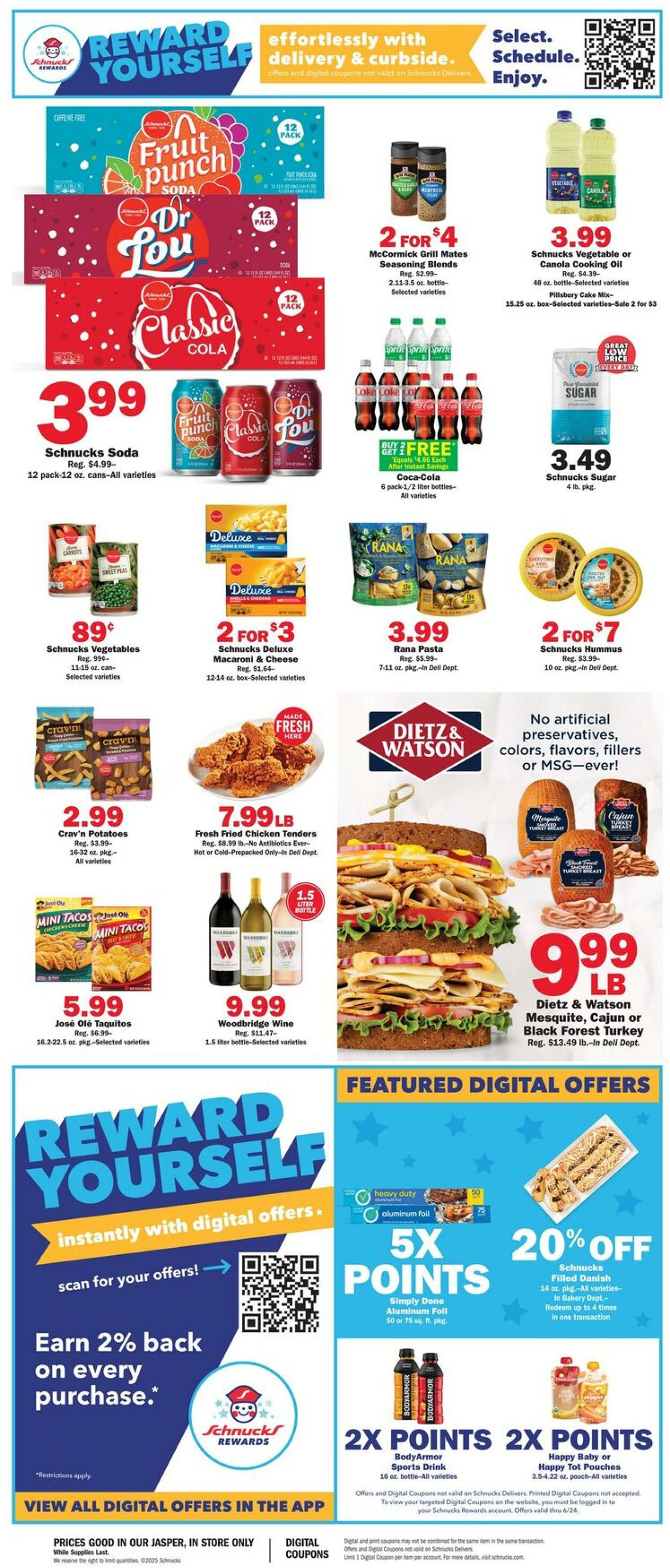 Catalogue Schnucks from 06/18/2025