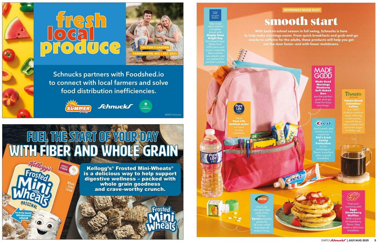 Catalogue Schnucks from 07/01/2025
