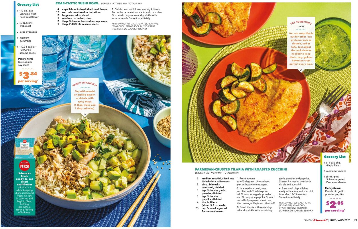 Catalogue Schnucks from 07/01/2025