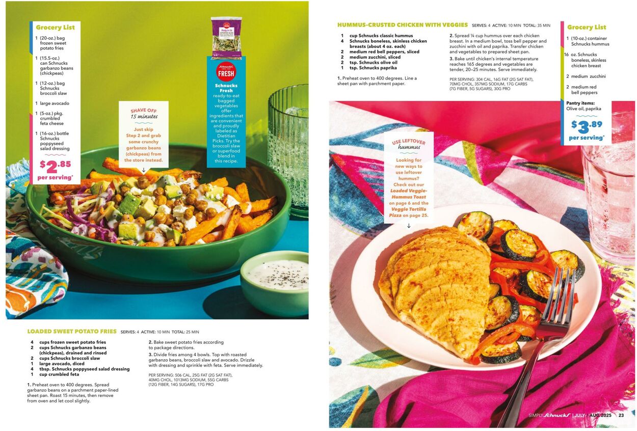 Catalogue Schnucks from 07/01/2025